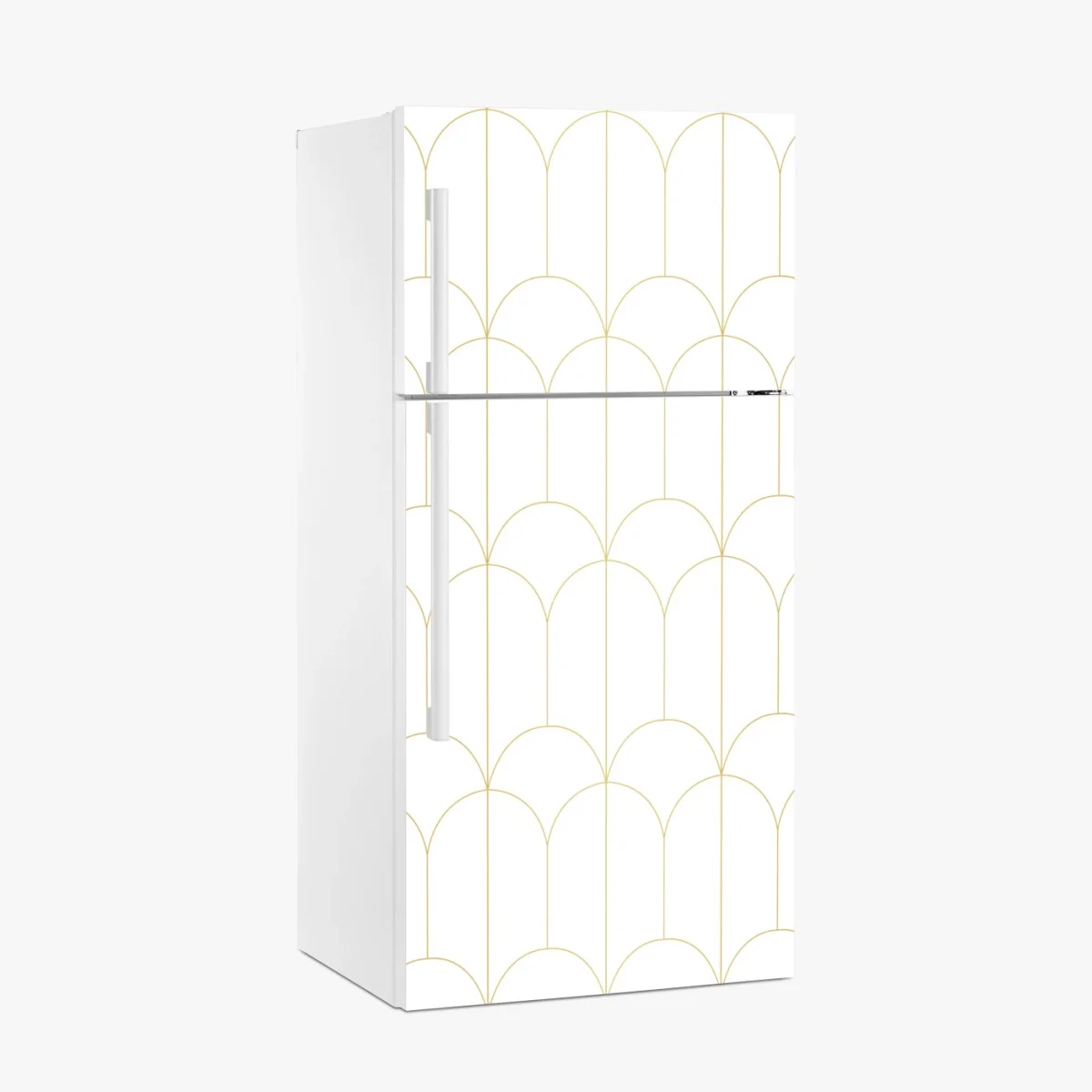 Pegatina para frigorífico patrón geométrico art déco dorado minimalista – Pixers® Pegatina para frigorífico patrón geométrico art déco dorado minimalista – Pixers®