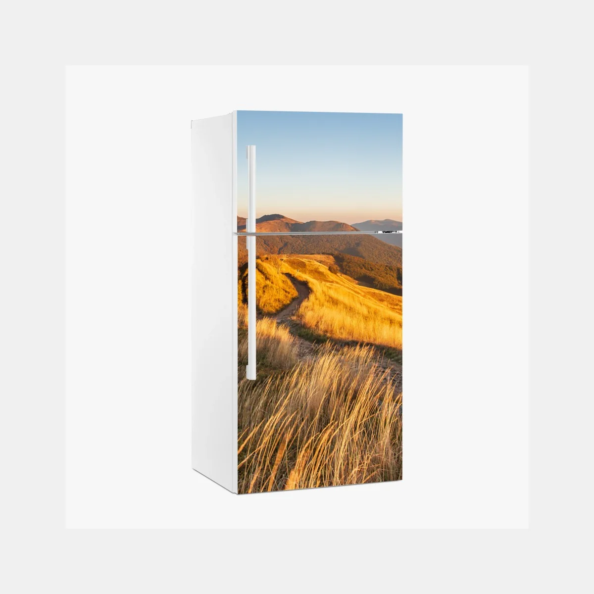 Pegatina para frigorífico luz dorada en la cresta montañosa – Pixers® Pegatina para frigorífico luz dorada en la cresta montañosa – Pixers®