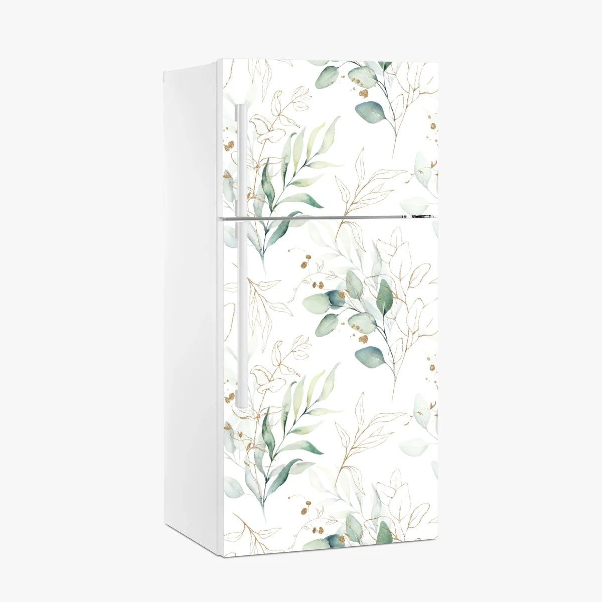 Pegatina para frigorífico diseño botánico en acuarela con toques dorados – Pixers® Pegatina para frigorífico diseño botánico en acuarela con toques dorados – Pixers®