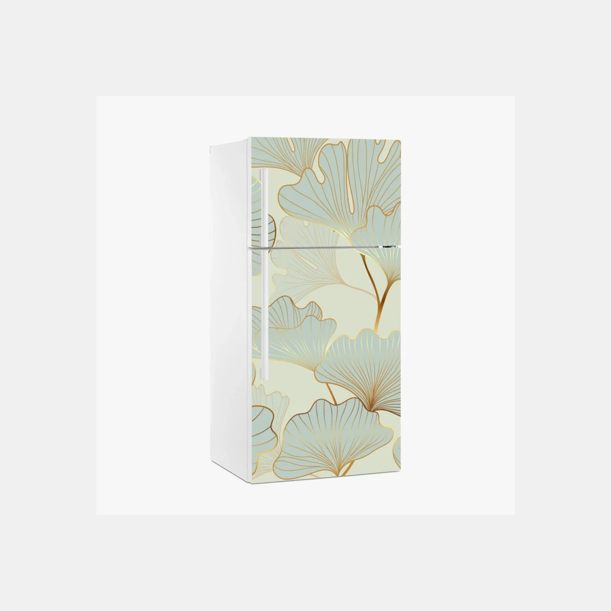 Pegatina para frigorífico patrón elegante de hojas de ginkgo doradas – Pixers® Pegatina para frigorífico patrón elegante de hojas de ginkgo doradas – Pixers®