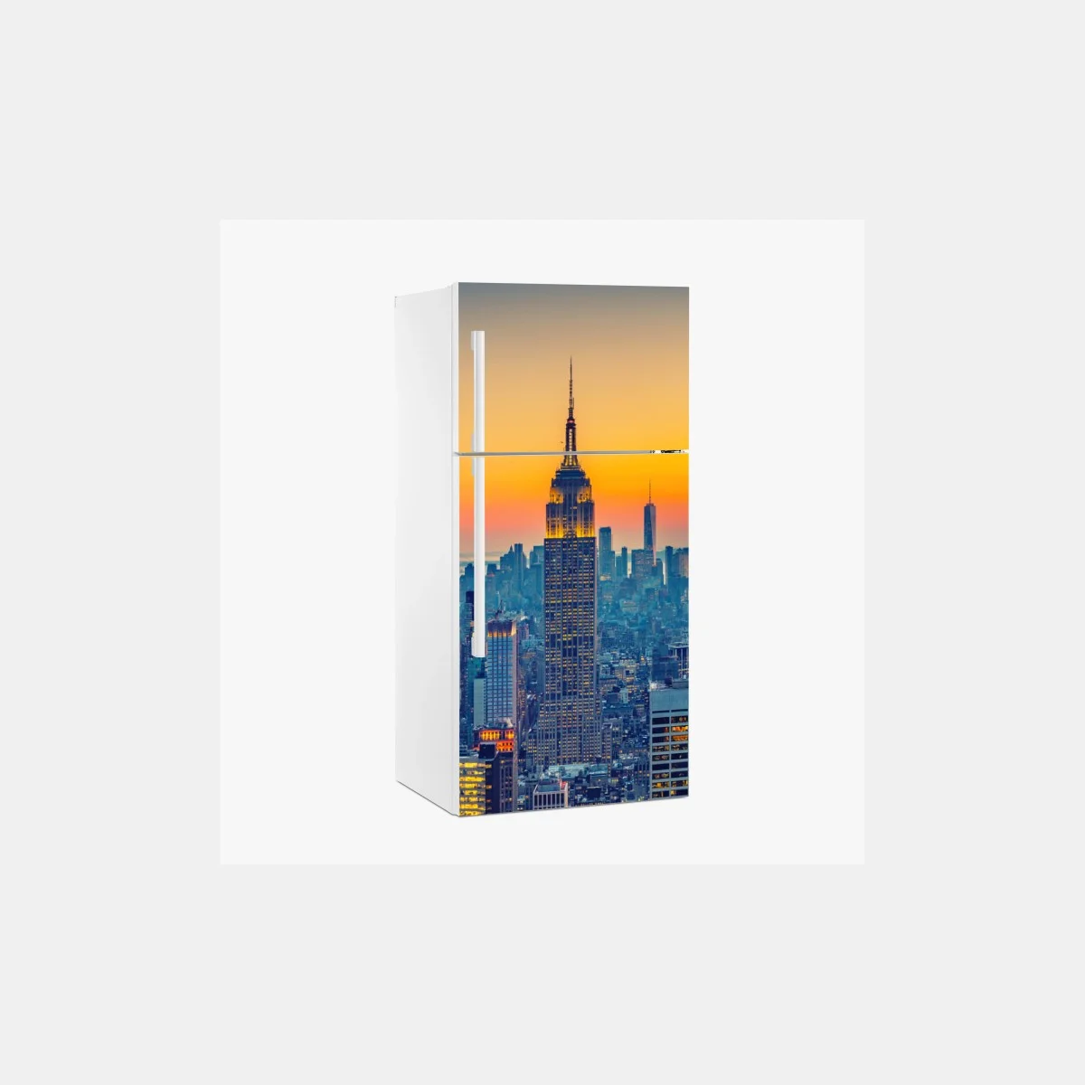 Pegatina para frigorífico puesta de sol sobre el skyline de Nueva York – Pixers® Pegatina para frigorífico puesta de sol sobre el skyline de Nueva York – Pixers®