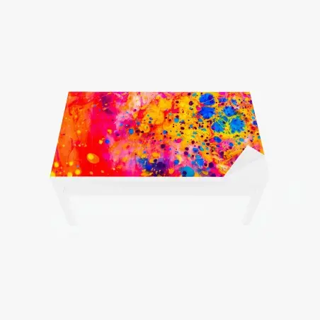 Chapa adhesiva para mesa y escritorio marmoleado otomano en colores vibrantes – Pixers®
