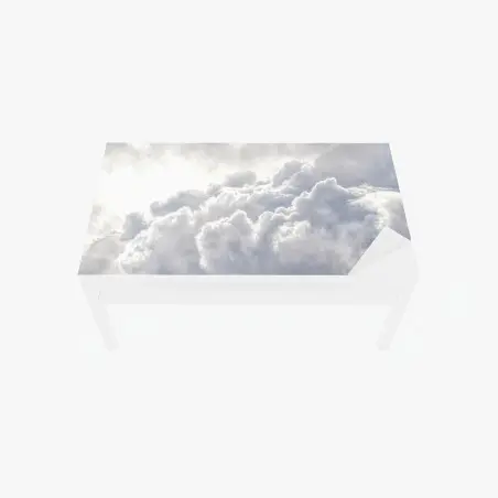 Chapa adhesiva para mesa y escritorio cielo de nubes algodonadas – Pixers®