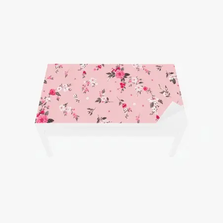 Chapa adhesiva para mesa y escritorio estampado floral rosa delicado – Pixers®