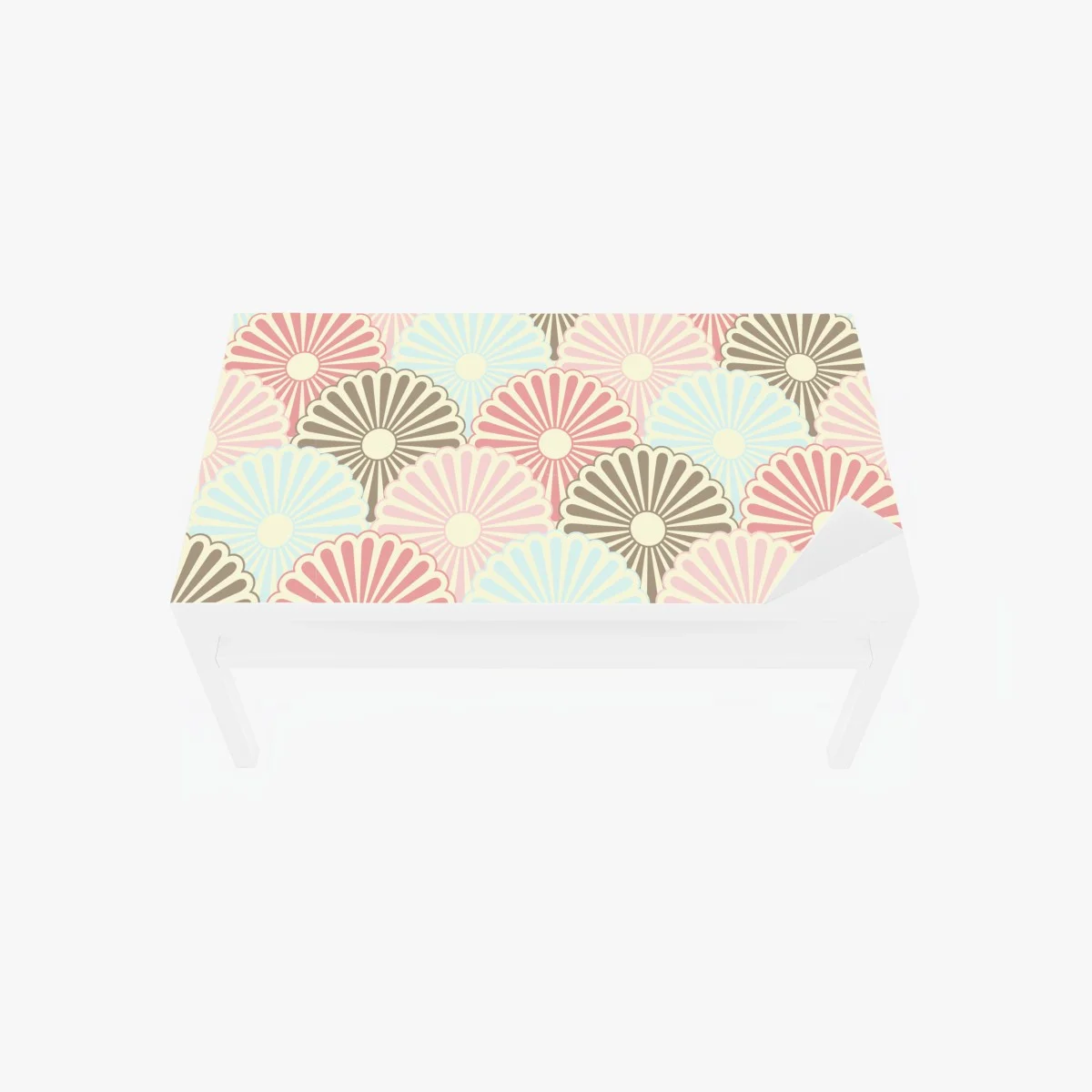 Chapa adhesiva para mesa y escritorio diseño floral retro en tonos pastel – Pixers® Chapa adhesiva para mesa y escritorio diseño floral retro en tonos pastel – Pixers®