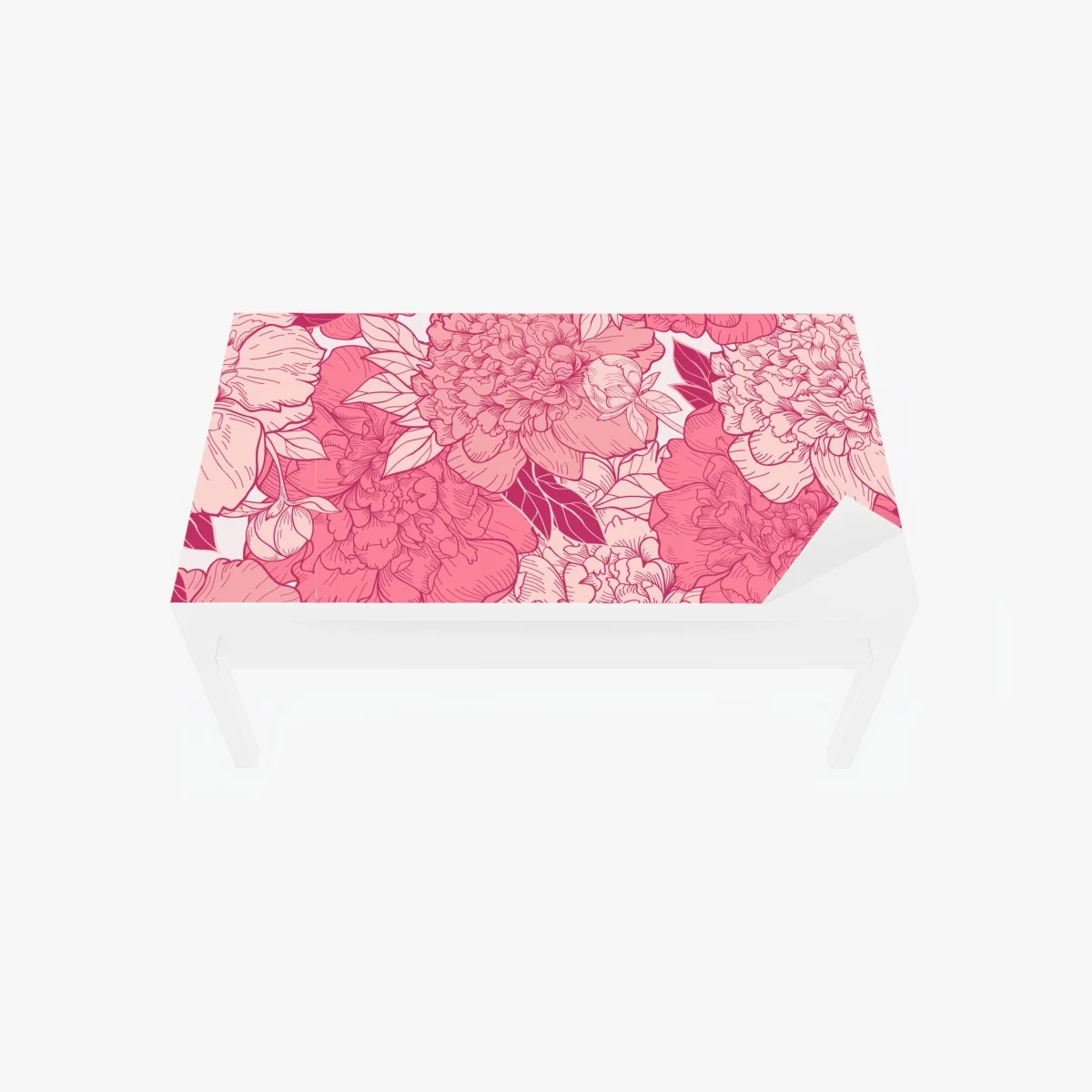 Chapa adhesiva para mesa y escritorio diseño floral de peonías en tonos rosa – Pixers® Chapa adhesiva para mesa y escritorio diseño floral de peonías en tonos rosa – Pixers®