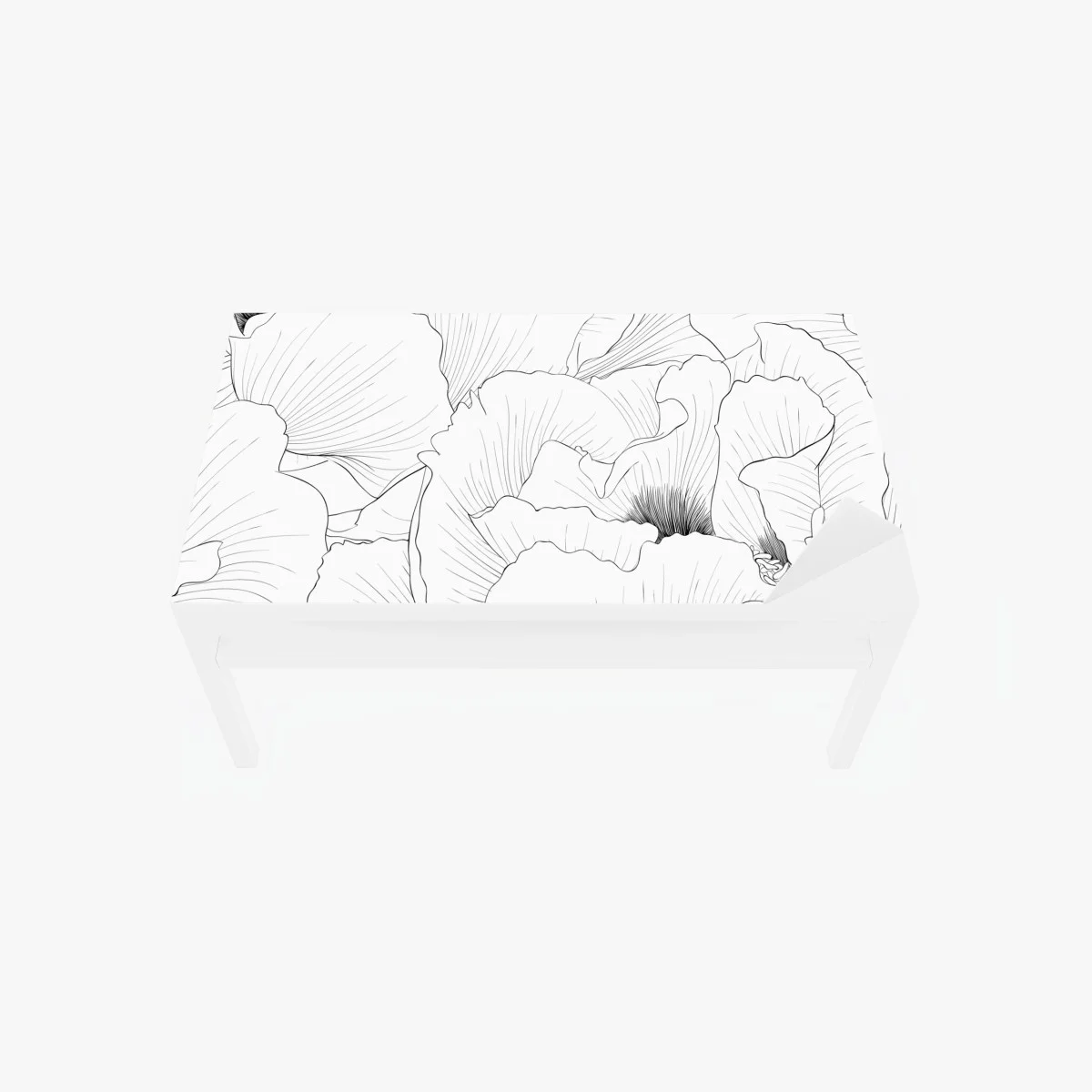 Chapa adhesiva para mesa y escritorio diseño botánico en contorno blanco y negro – Pixers® Chapa adhesiva para mesa y escritorio diseño botánico en contorno blanco y negro – Pixers®