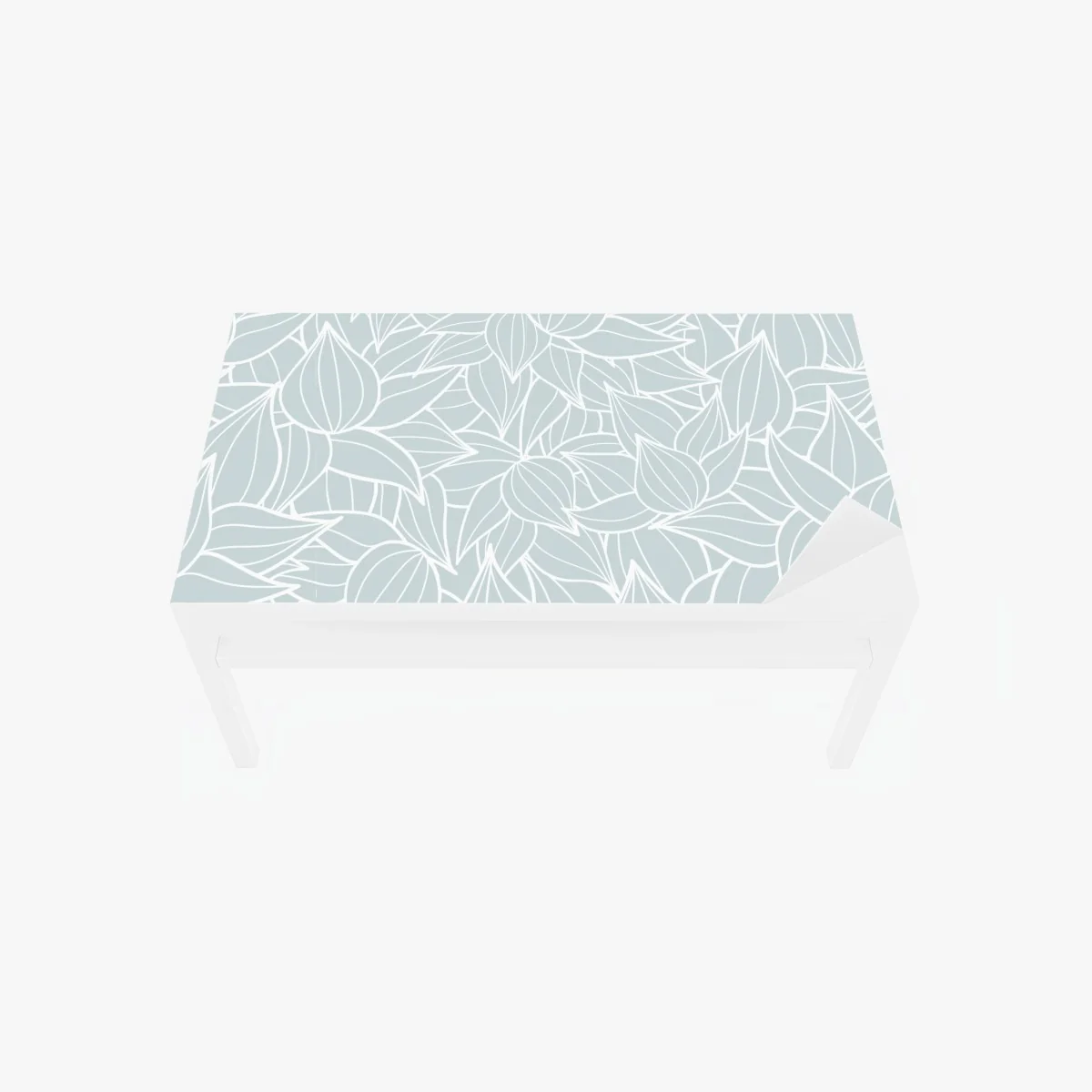 Chapa adhesiva para mesa y escritorio patrón botánico en azul suave y líneas blancas – Pixers® Chapa adhesiva para mesa y escritorio patrón botánico en azul suave y líneas blancas – Pixers®