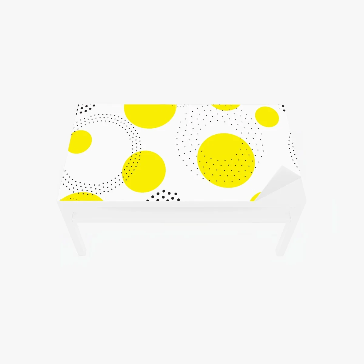 Chapa adhesiva para mesa y escritorio patrón de círculos amarillos y puntos negros – Pixers® Chapa adhesiva para mesa y escritorio patrón de círculos amarillos y puntos negros – Pixers®
