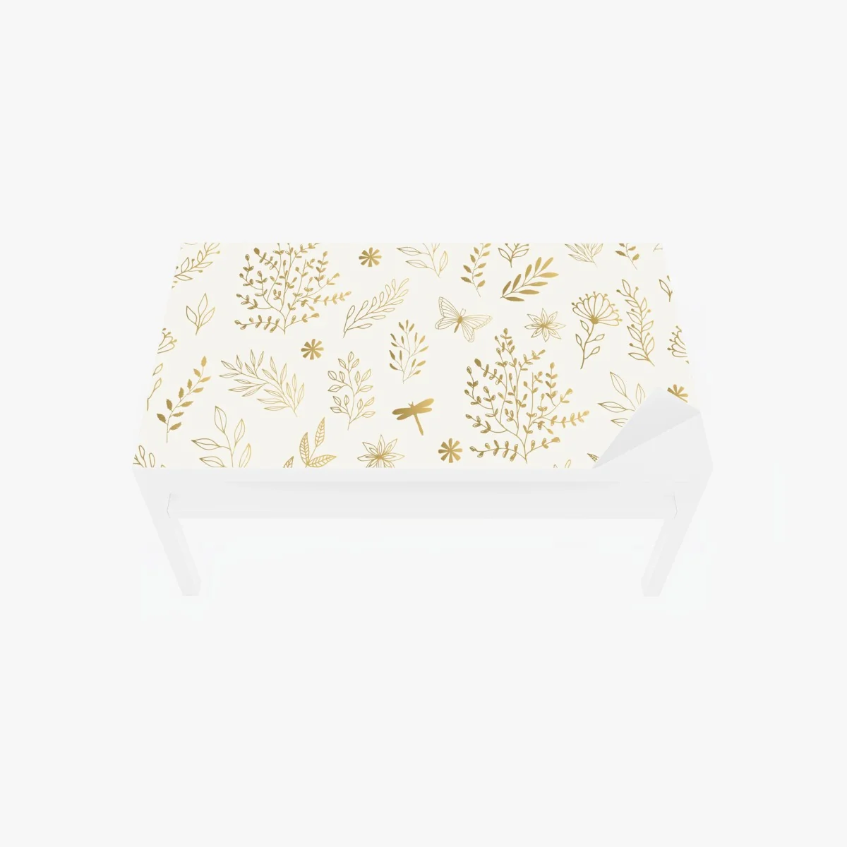 Chapa adhesiva para mesa y escritorio patrón botánico dorado sobre fondo marfil – Pixers® Chapa adhesiva para mesa y escritorio patrón botánico dorado sobre fondo marfil – Pixers®