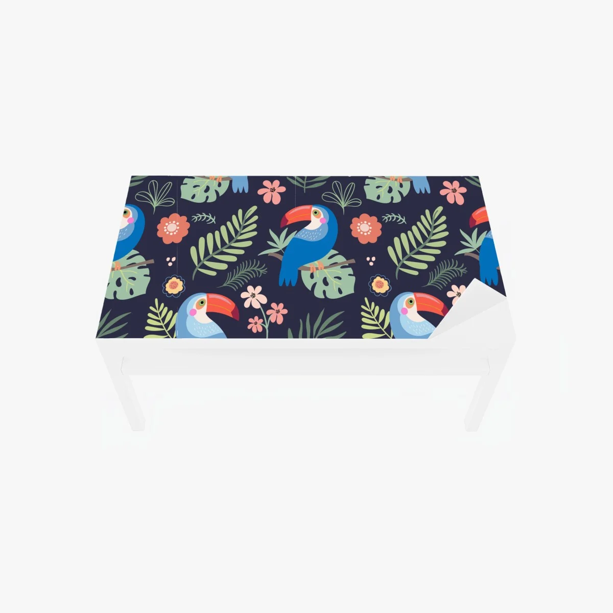 Chapa adhesiva para mesa y escritorio estampado tropical de tucanes y hojas – Pixers® Chapa adhesiva para mesa y escritorio estampado tropical de tucanes y hojas – Pixers®