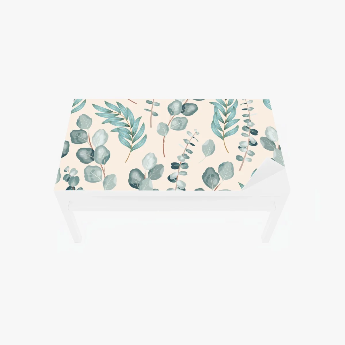 Chapa adhesiva para mesa y escritorio patrón de hojas de eucalipto en tonos verde azulado – Pixers® Chapa adhesiva para mesa y escritorio patrón de hojas de eucalipto en tonos verde azulado – Pixers®