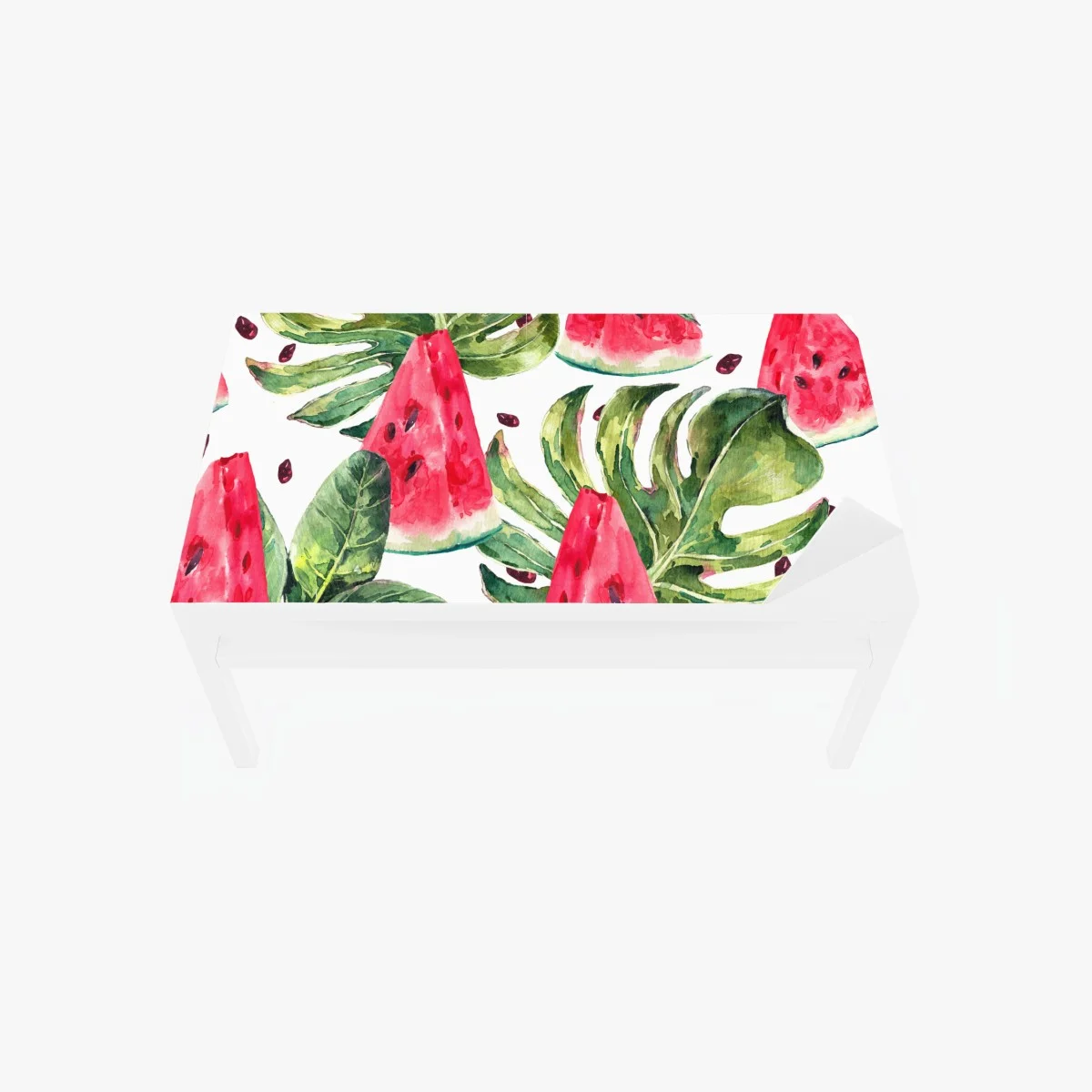 Chapa adhesiva para mesa y escritorio patrón veraniego de sandía y hojas tropicales – Pixers® Chapa adhesiva para mesa y escritorio patrón veraniego de sandía y hojas tropicales – Pixers®