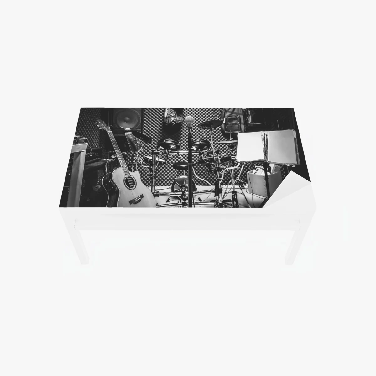 Chapa adhesiva para mesa y escritorio atmósfera del estudio musical – Pixers® Chapa adhesiva para mesa y escritorio atmósfera del estudio musical – Pixers®