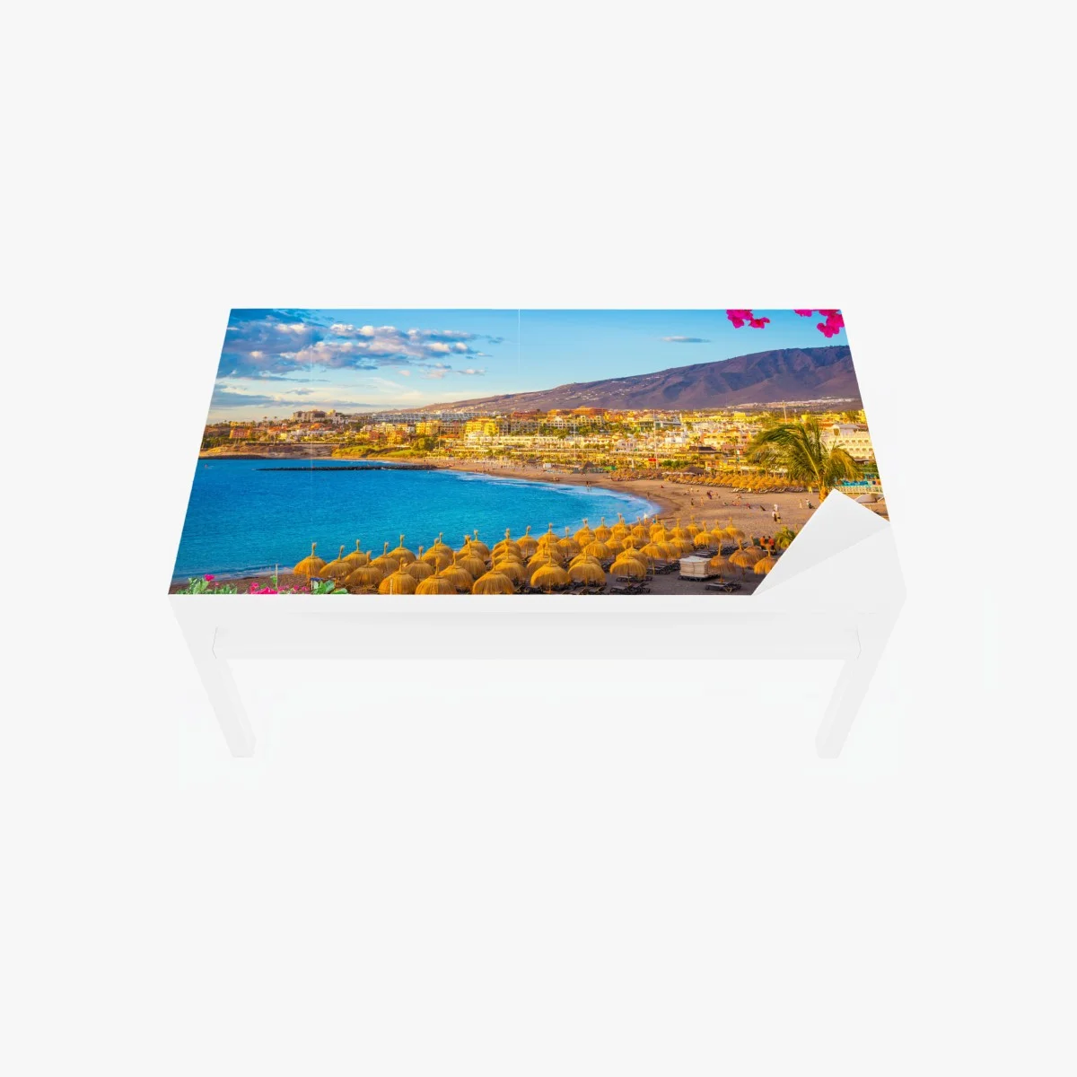 Chapa adhesiva para mesa y escritorio paisaje playero en Torviscas, Tenerife – Pixers® Chapa adhesiva para mesa y escritorio paisaje playero en Torviscas, Tenerife – Pixers®