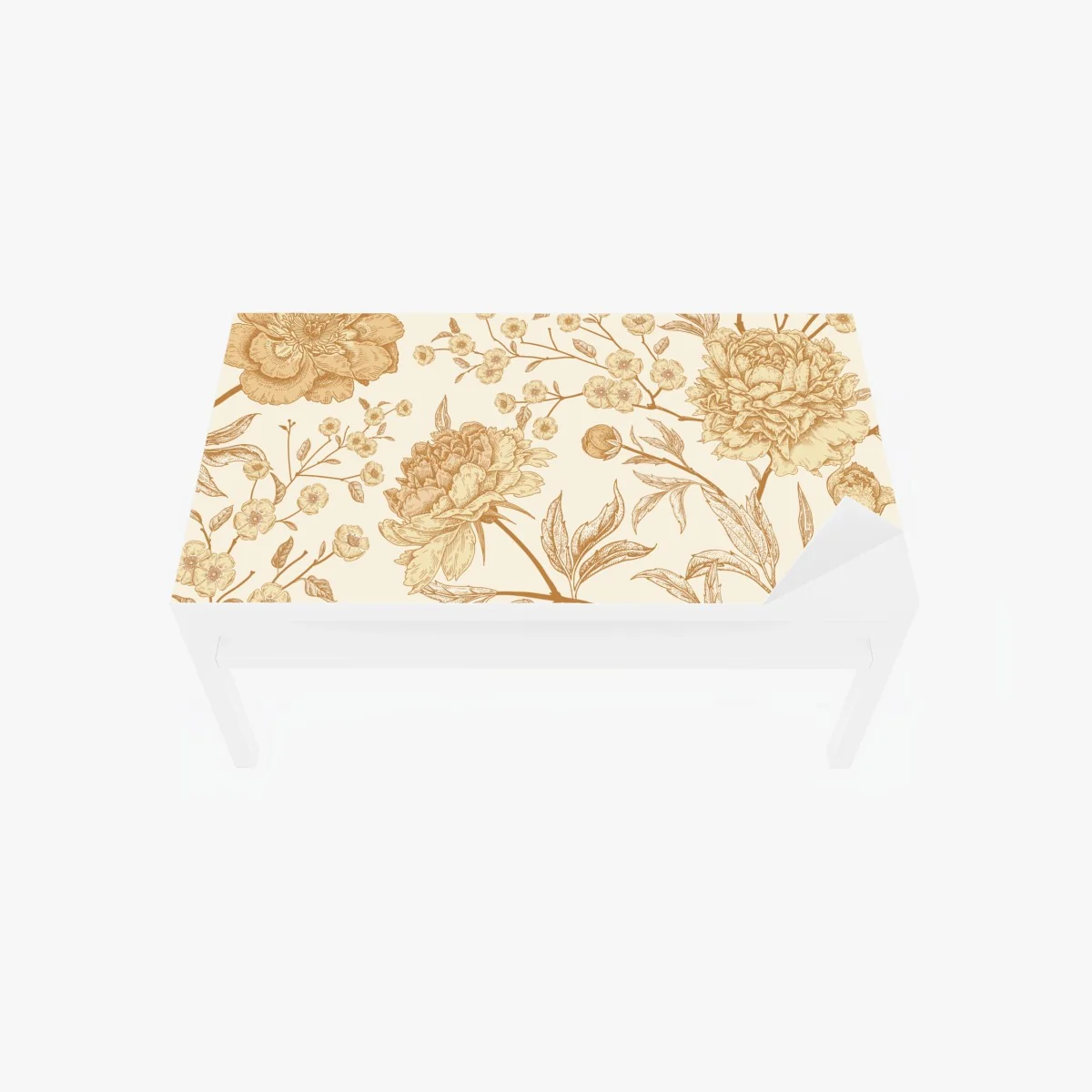Chapa adhesiva para mesa y escritorio diseño mural floral vintage en tonos beige – Pixers® Chapa adhesiva para mesa y escritorio diseño mural floral vintage en tonos beige – Pixers®