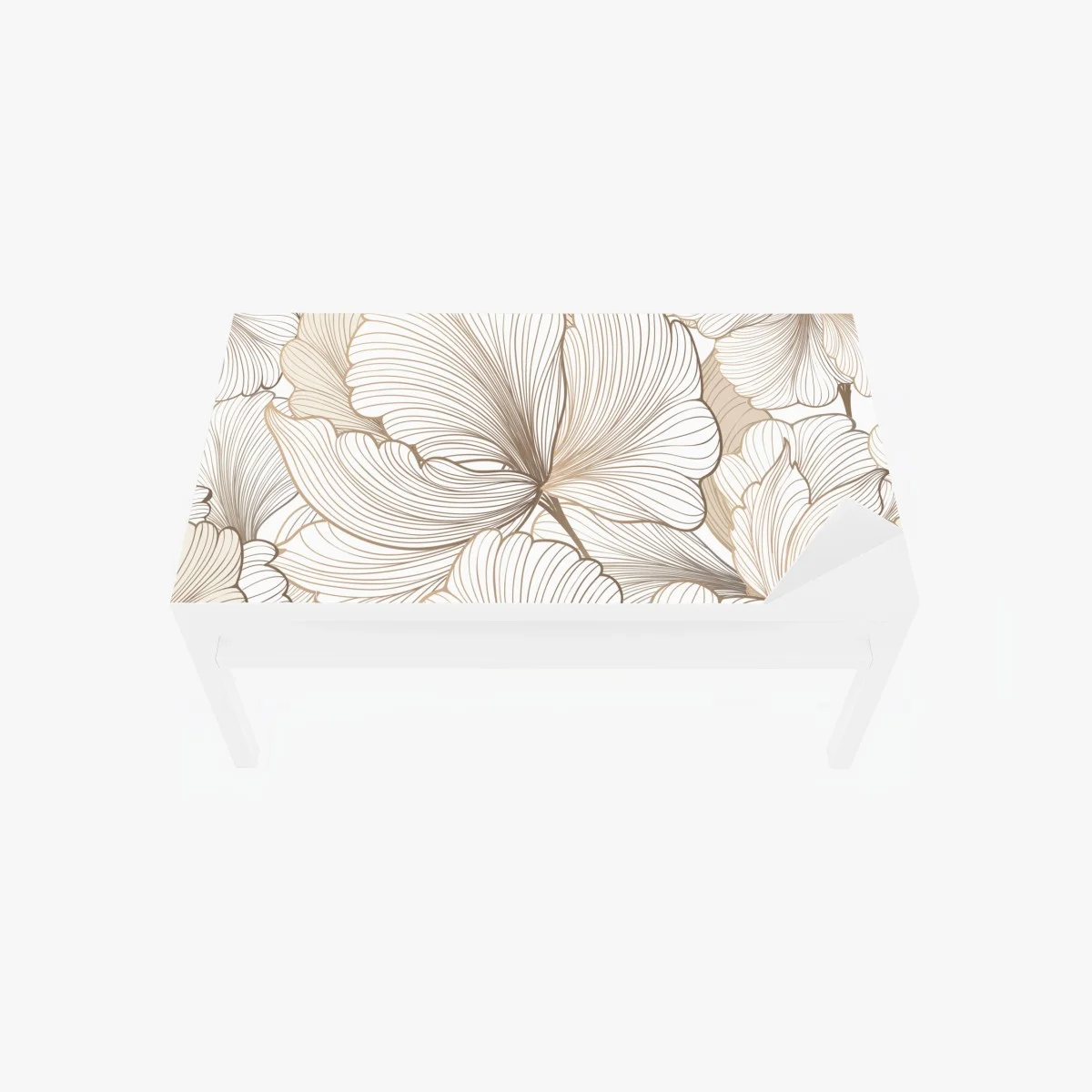Chapa adhesiva para mesa y escritorio flores de líneas finas en tonos beige – Pixers® Chapa adhesiva para mesa y escritorio flores de líneas finas en tonos beige – Pixers®