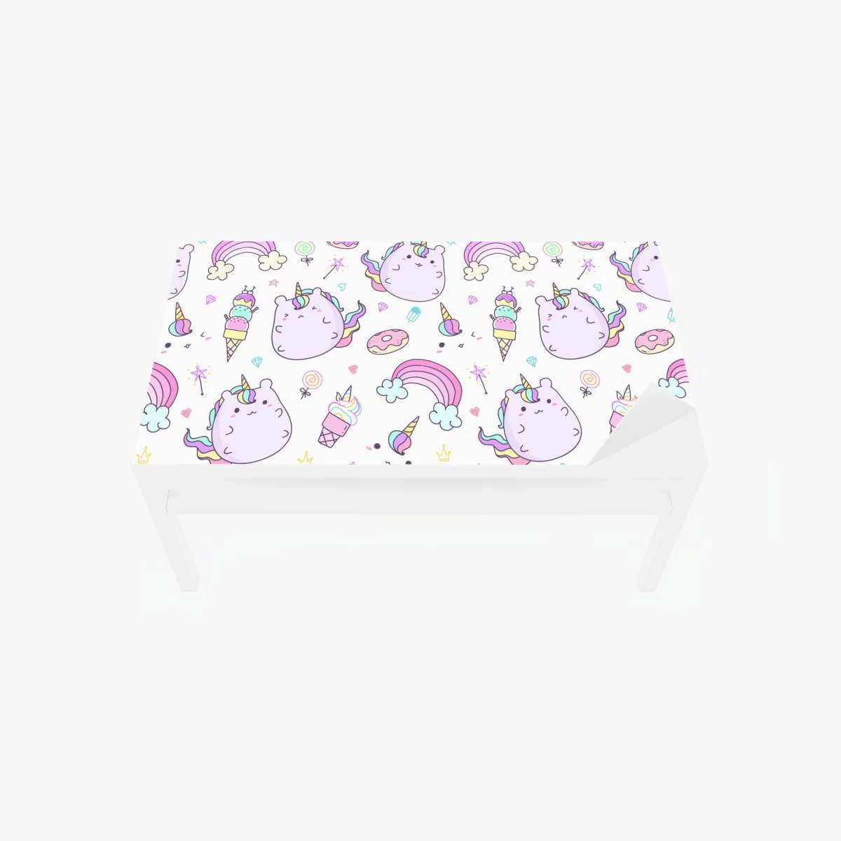 Chapa adhesiva para mesa y escritorio diseño infantil de unicornios kawaii y arcoíris – Pixers® Chapa adhesiva para mesa y escritorio diseño infantil de unicornios kawaii y arcoíris – Pixers®
