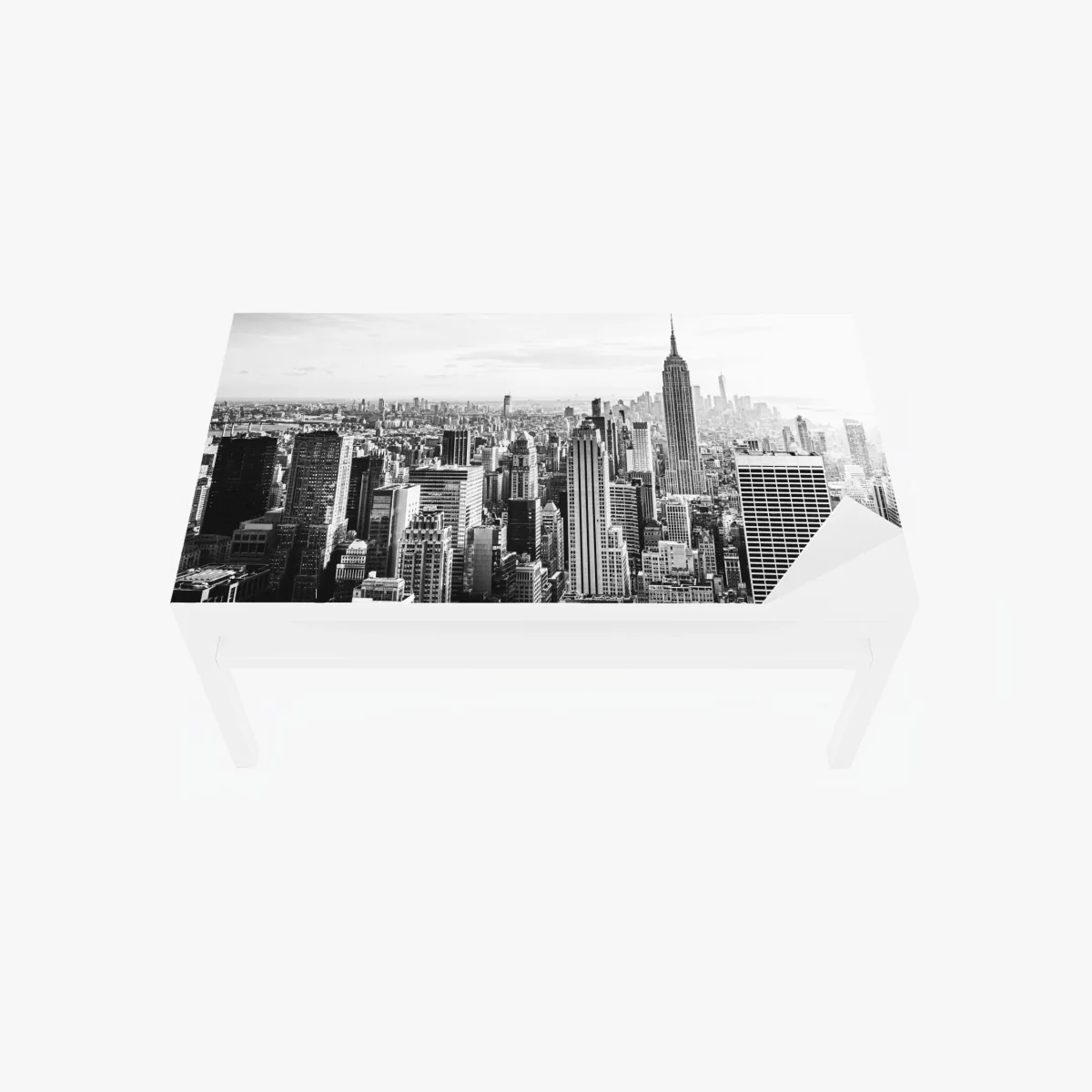 Chapa adhesiva para mesa y escritorio horizonte clásico de Nueva York en blanco y negro – Pixers® Chapa adhesiva para mesa y escritorio horizonte clásico de Nueva York en blanco y negro – Pixers®