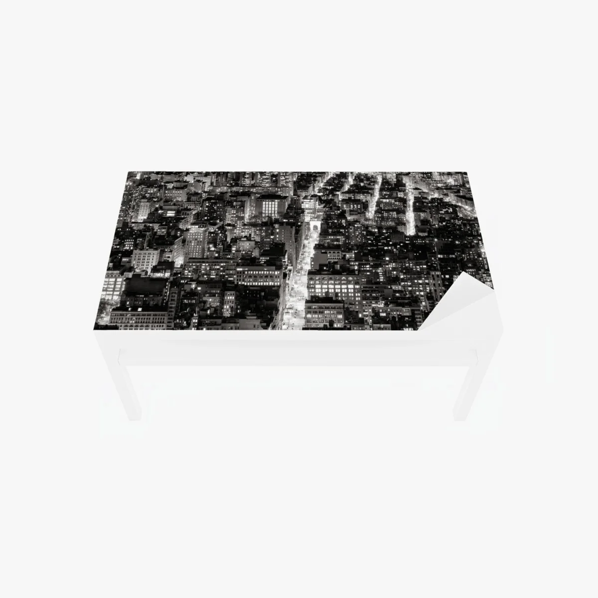 Chapa adhesiva para mesa y escritorio panorama nocturno de Nueva York en blanco y negro – Pixers® Chapa adhesiva para mesa y escritorio panorama nocturno de Nueva York en blanco y negro – Pixers®