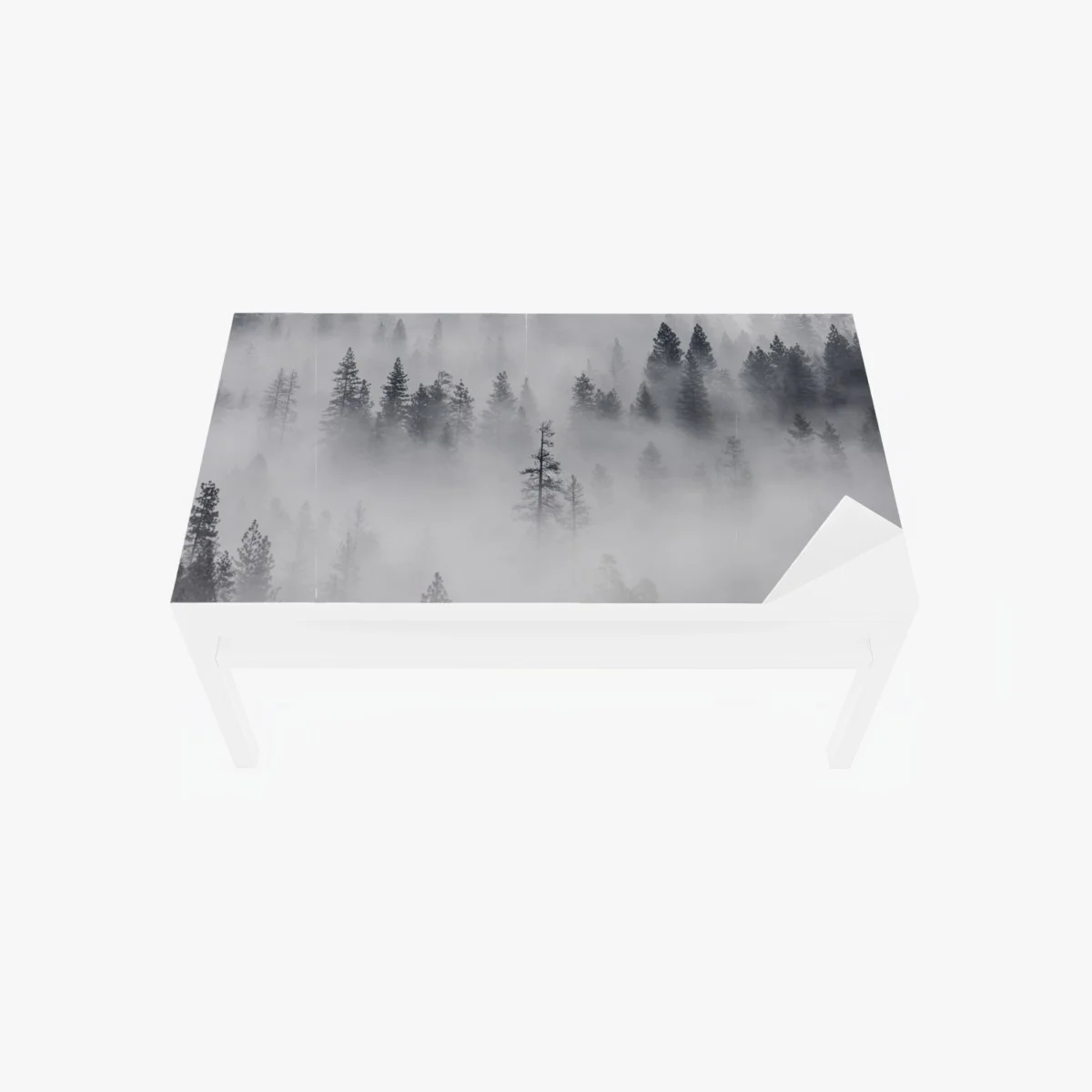 Chapa adhesiva para mesa y escritorio bosque entre nieblas místico – Pixers® Chapa adhesiva para mesa y escritorio bosque entre nieblas místico – Pixers®