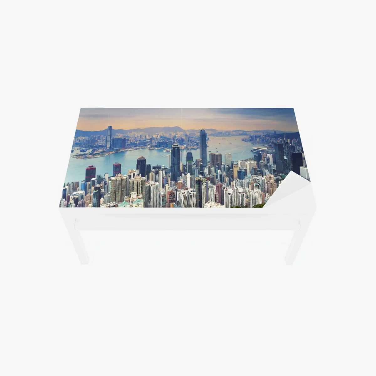 Chapa adhesiva para mesa y escritorio panorámica de Hong Kong al atardecer – Pixers® Chapa adhesiva para mesa y escritorio panorámica de Hong Kong al atardecer – Pixers®