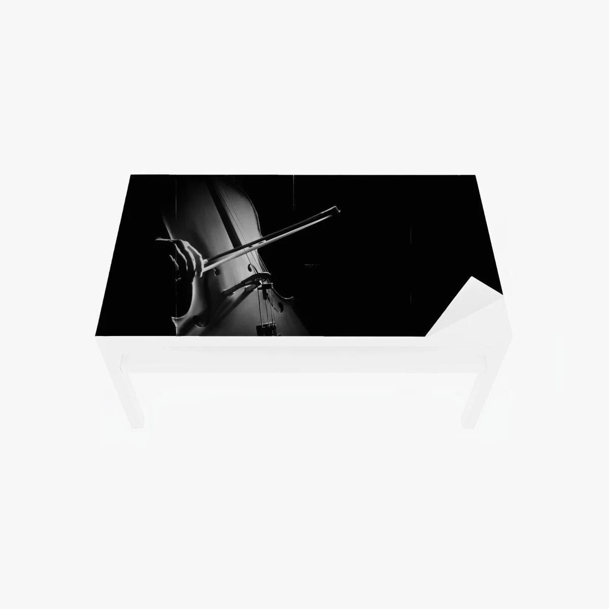 Chapa adhesiva para mesa y escritorio melodía en sombras: violonchelo en primer plano – Pixers® Chapa adhesiva para mesa y escritorio melodía en sombras: violonchelo en primer plano – Pixers®