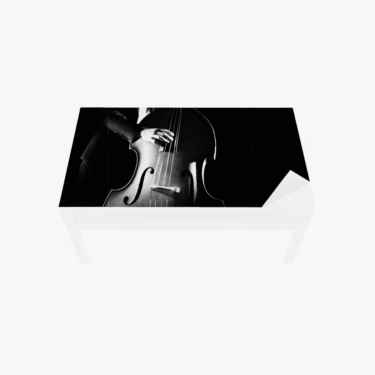Chapa adhesiva para mesa y escritorio elegancia del contrabajo en blanco y negro – Pixers® Chapa adhesiva para mesa y escritorio elegancia del contrabajo en blanco y negro – Pixers®