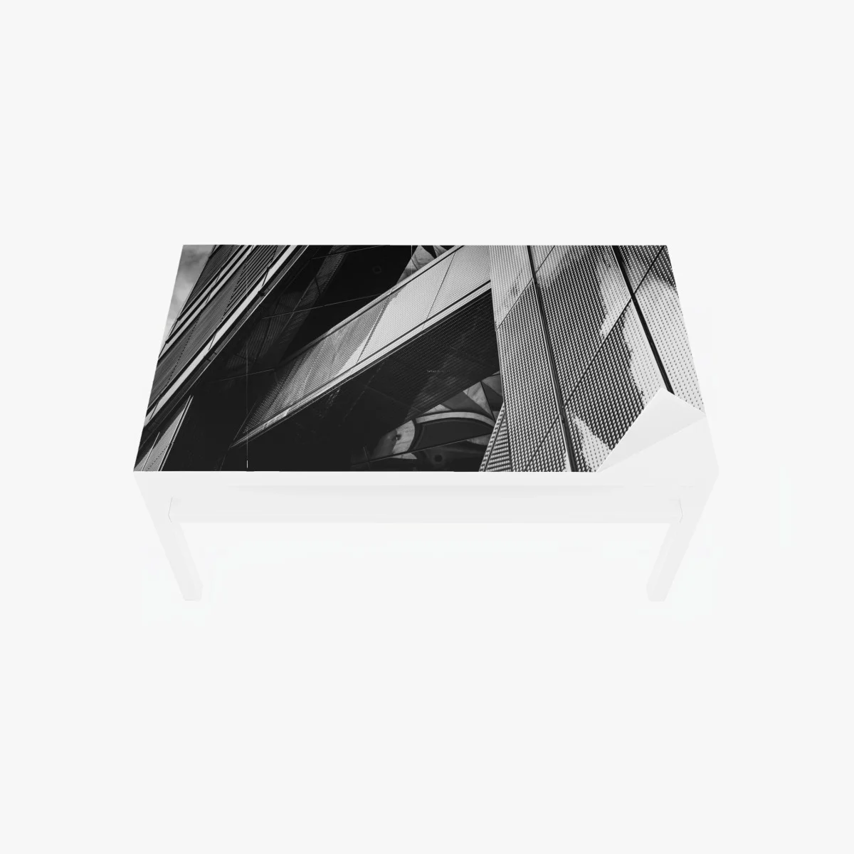 Chapa adhesiva para mesa y escritorio composición arquitectónica geométrica en blanco y negro – Pixers® Chapa adhesiva para mesa y escritorio composición arquitectónica geométrica en blanco y negro – Pixers®