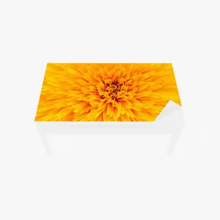 Chapa adhesiva para mesa y escritorio explosión de pétalos amarillos – Pixers®