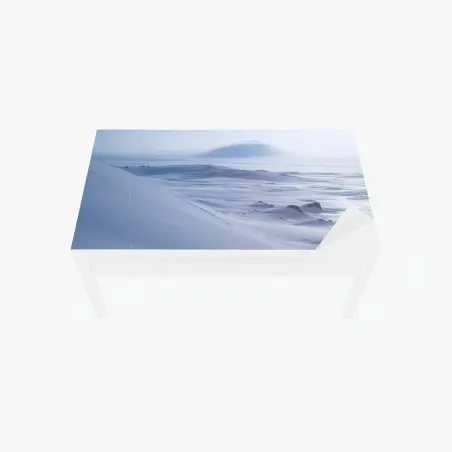 Chapa adhesiva para mesa y escritorio serenidad ártica en Chukotka – Pixers®