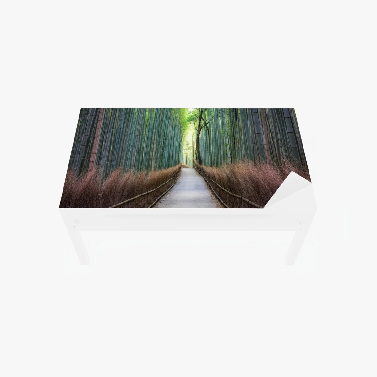 Chapa adhesiva para mesa y escritorio camino sereno entre bambúes – Pixers® Chapa adhesiva para mesa y escritorio camino sereno entre bambúes – Pixers®