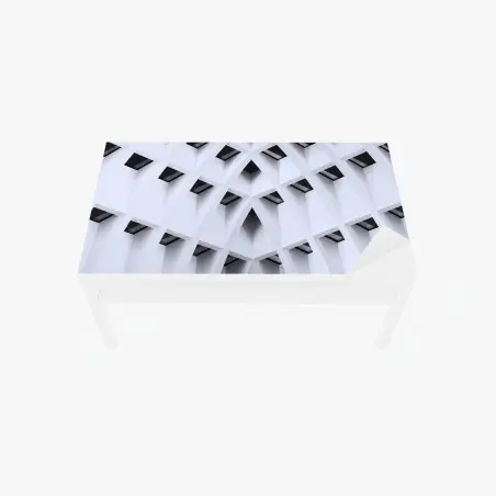 Chapa adhesiva para mesa y escritorio arquitectura geométrica minimalista – Pixers®
