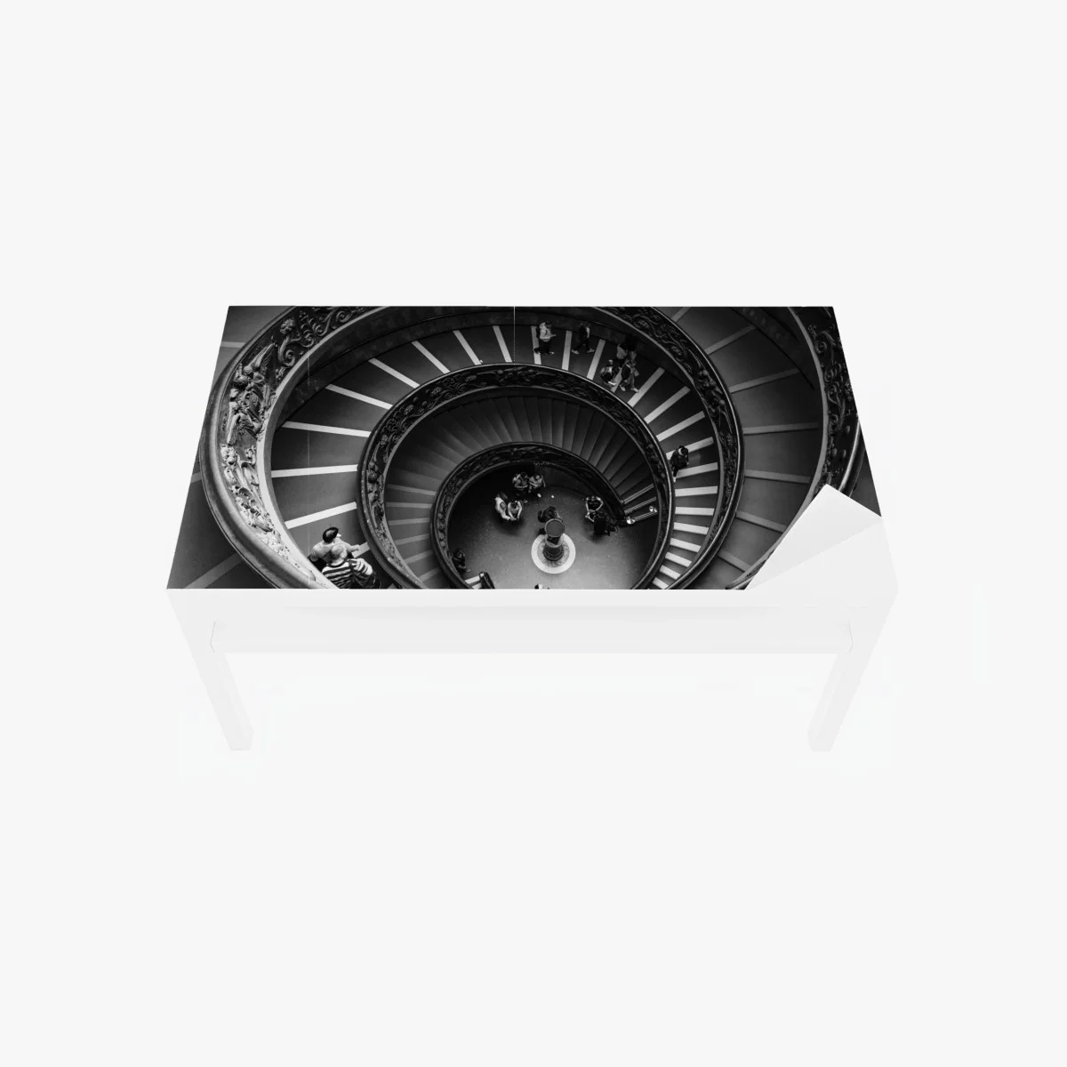 Chapa adhesiva para mesa y escritorio escalera de caracol barroca en perspectiva – Pixers® Chapa adhesiva para mesa y escritorio escalera de caracol barroca en perspectiva – Pixers®