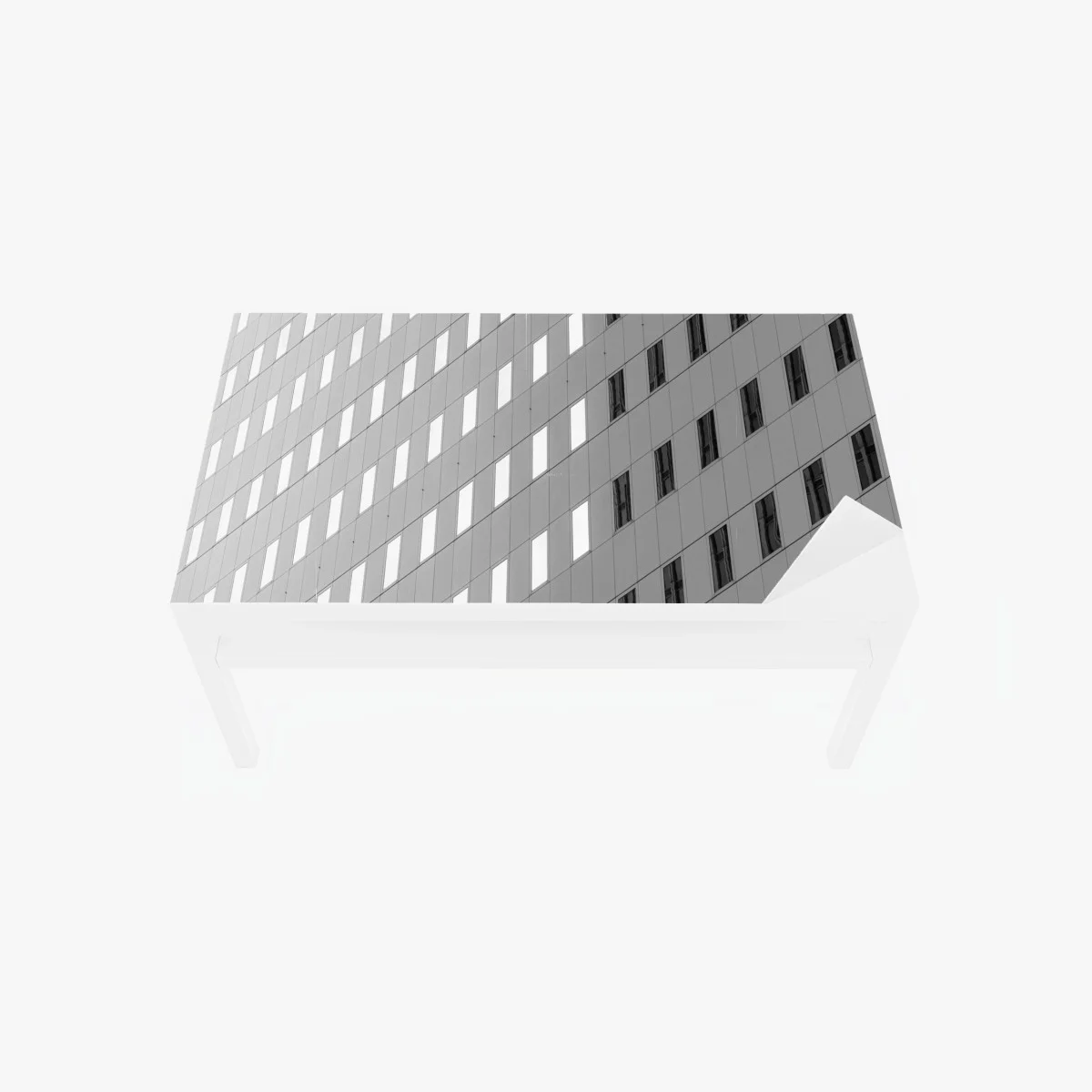 Chapa adhesiva para mesa y escritorio fachada geométrica en blanco y negro – Pixers® Chapa adhesiva para mesa y escritorio fachada geométrica en blanco y negro – Pixers®