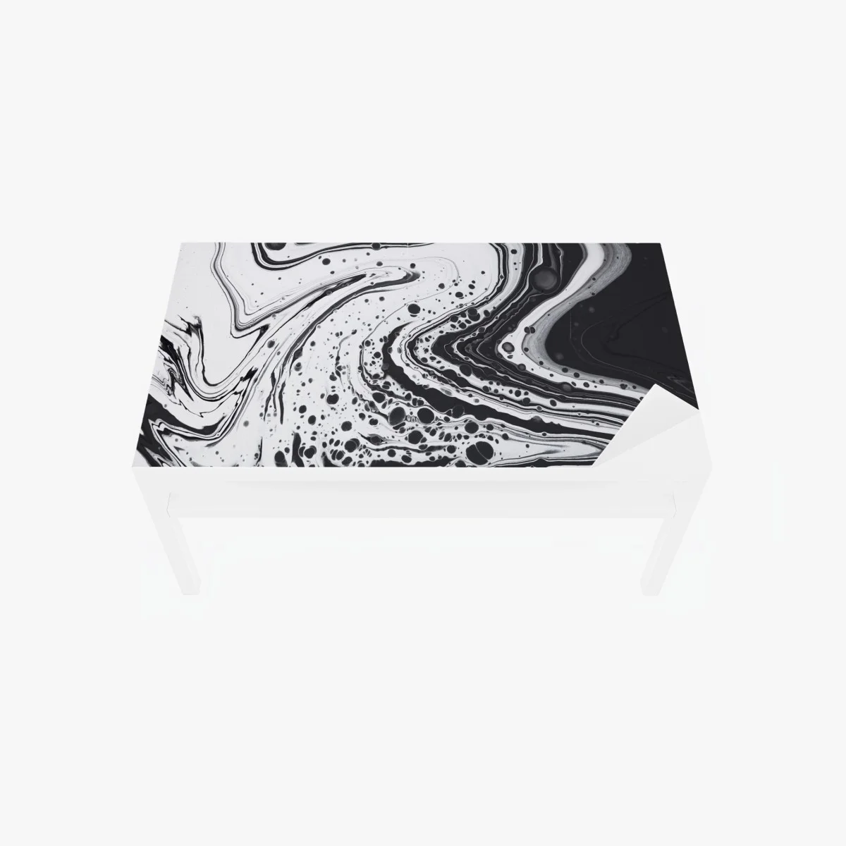 Chapa adhesiva para mesa y escritorio mármol fluido en blanco y negro – Pixers® Chapa adhesiva para mesa y escritorio mármol fluido en blanco y negro – Pixers®