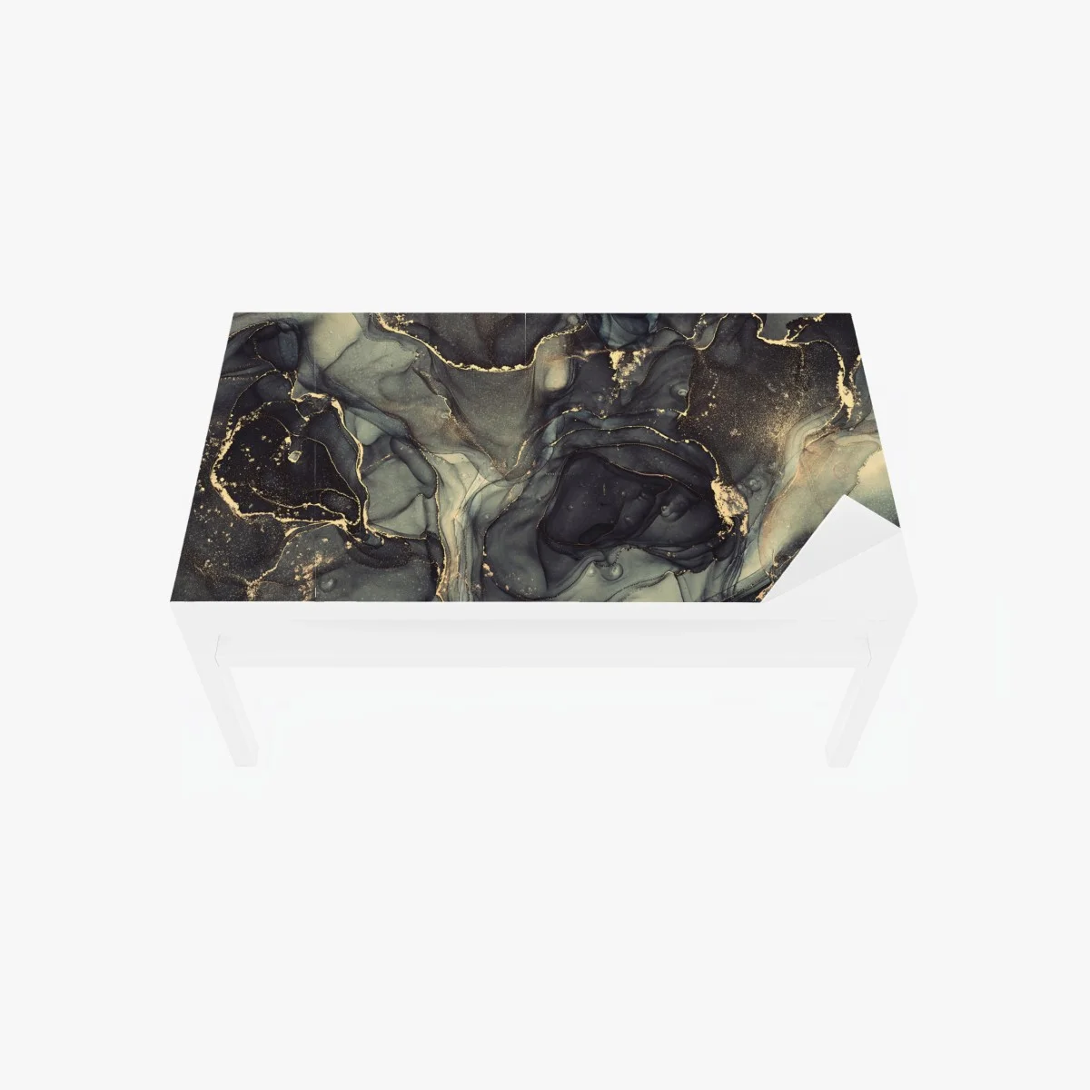 Chapa adhesiva para mesa y escritorio arte abstracto líquido en tonos gris y dorado – Pixers® Chapa adhesiva para mesa y escritorio arte abstracto líquido en tonos gris y dorado – Pixers®