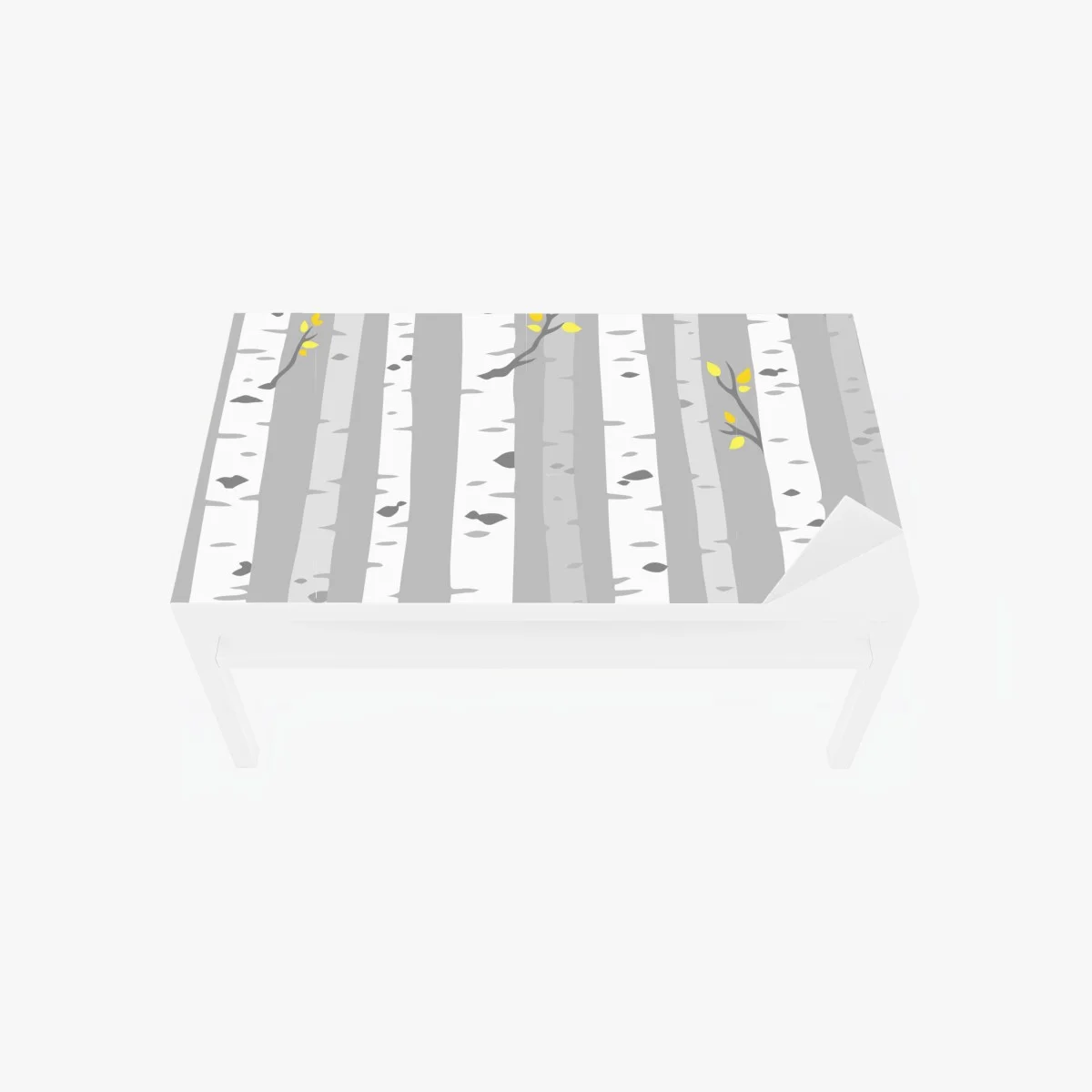Chapa adhesiva para mesa y escritorio bosque de abedules minimalista con hojas amarillas – Pixers® Chapa adhesiva para mesa y escritorio bosque de abedules minimalista con hojas amarillas – Pixers®