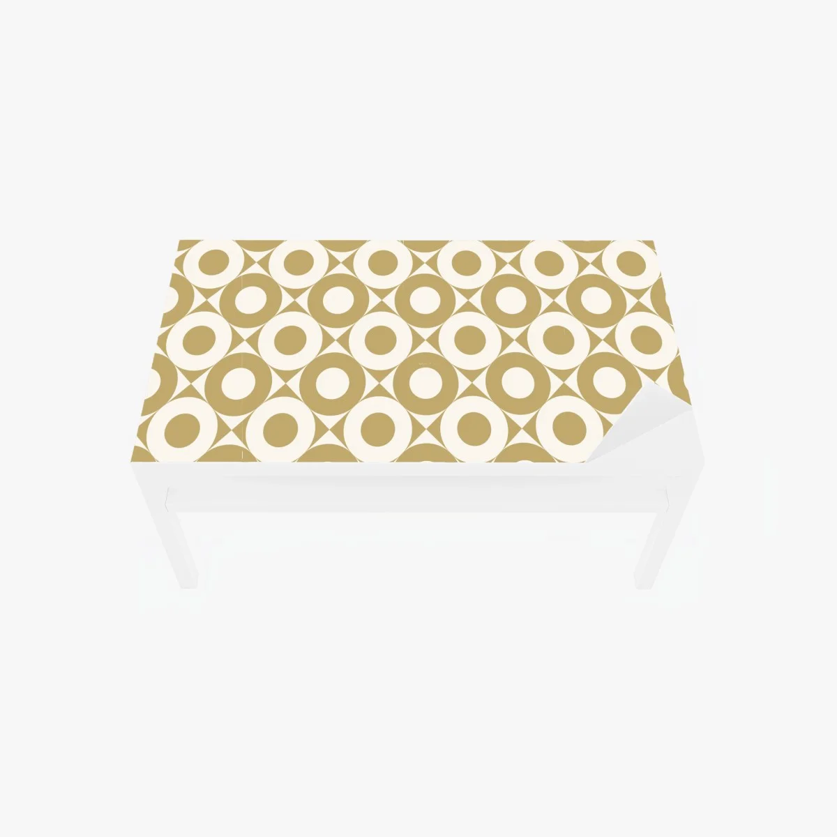 Chapa adhesiva para mesa y escritorio patrón geométrico retro de círculos beige – Pixers® Chapa adhesiva para mesa y escritorio patrón geométrico retro de círculos beige – Pixers®
