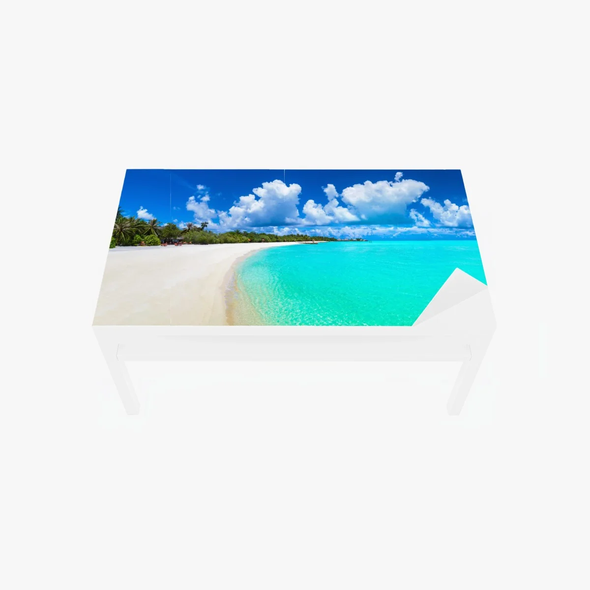 Chapa adhesiva para mesa y escritorio paraíso turquesa en Maldivas – Pixers® Chapa adhesiva para mesa y escritorio paraíso turquesa en Maldivas – Pixers®
