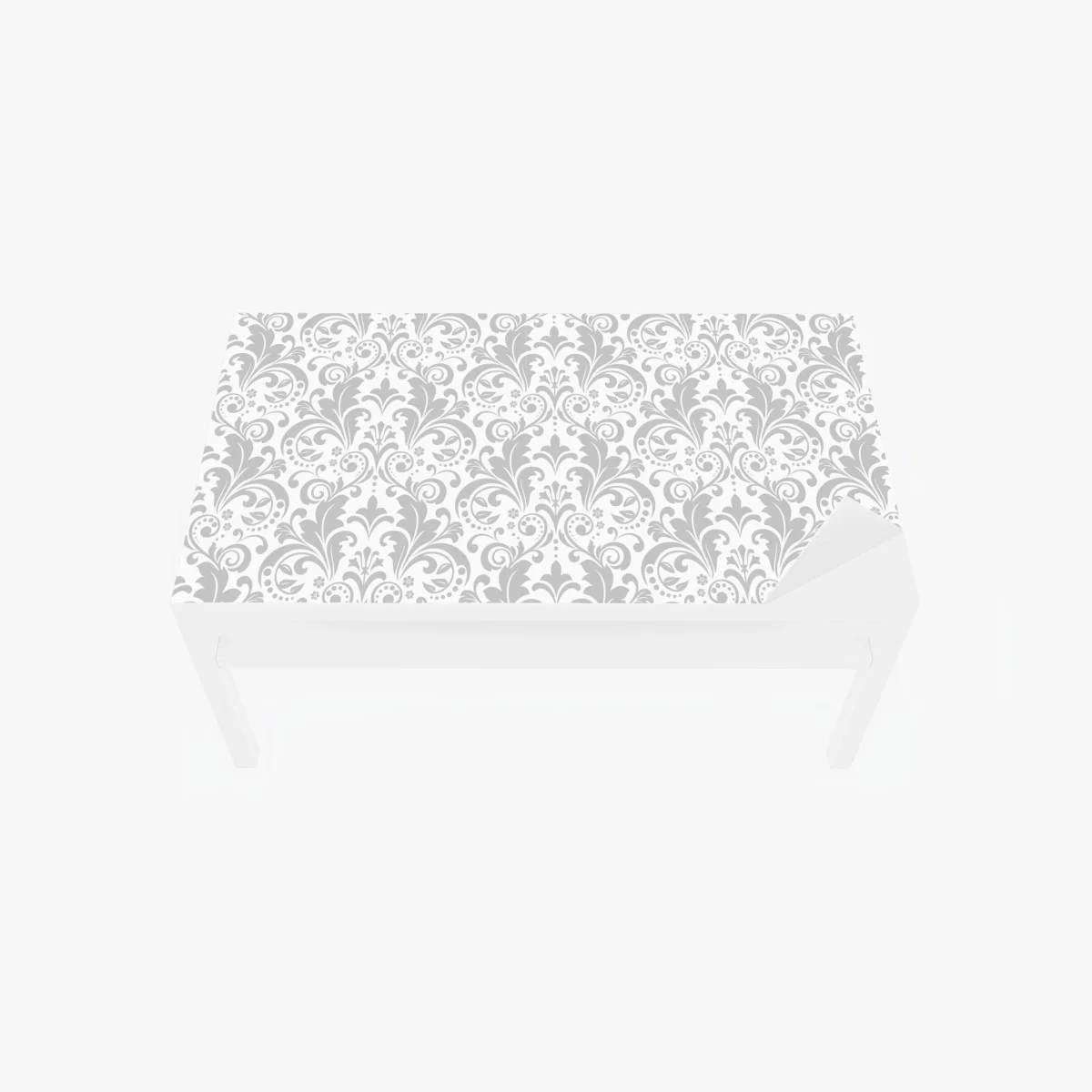 Chapa adhesiva para mesa y escritorio diseño damasco gris y blanco elegante – Pixers® Chapa adhesiva para mesa y escritorio diseño damasco gris y blanco elegante – Pixers®