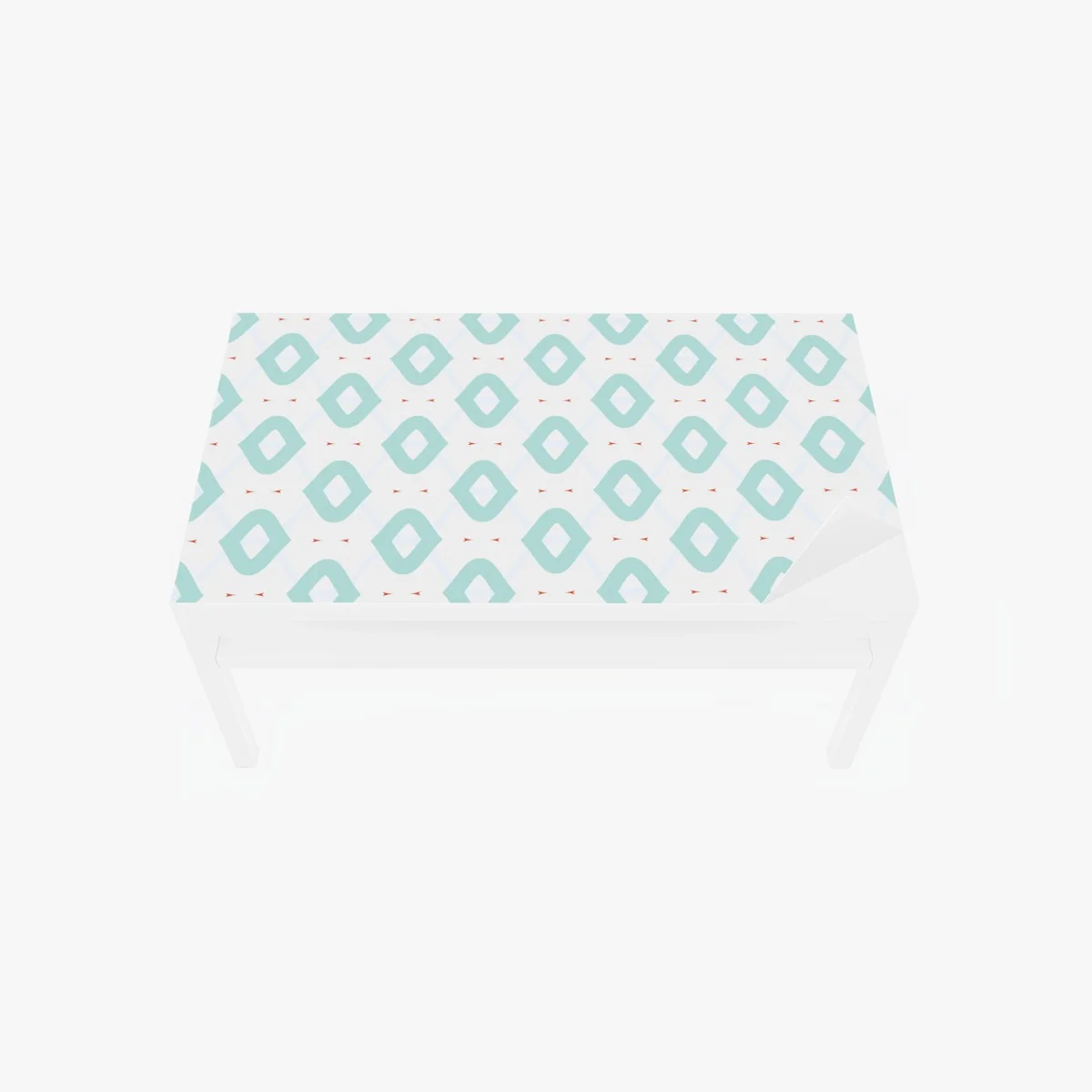 Chapa adhesiva para mesa y escritorio patrón geométrico turquesa minimalista – Pixers® Chapa adhesiva para mesa y escritorio patrón geométrico turquesa minimalista – Pixers®