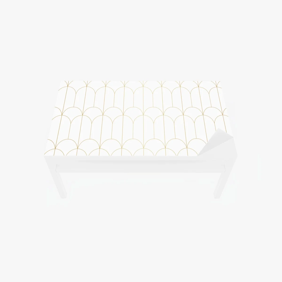Chapa adhesiva para mesa y escritorio patrón geométrico art déco dorado minimalista – Pixers® Chapa adhesiva para mesa y escritorio patrón geométrico art déco dorado minimalista – Pixers®