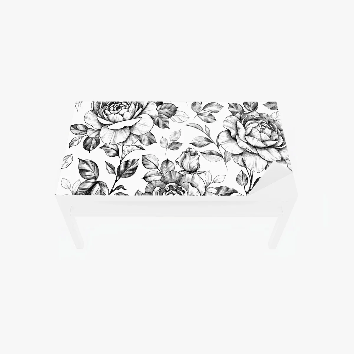 Chapa adhesiva para mesa y escritorio motivo de rosas vintage en blanco y negro – Pixers® Chapa adhesiva para mesa y escritorio motivo de rosas vintage en blanco y negro – Pixers®