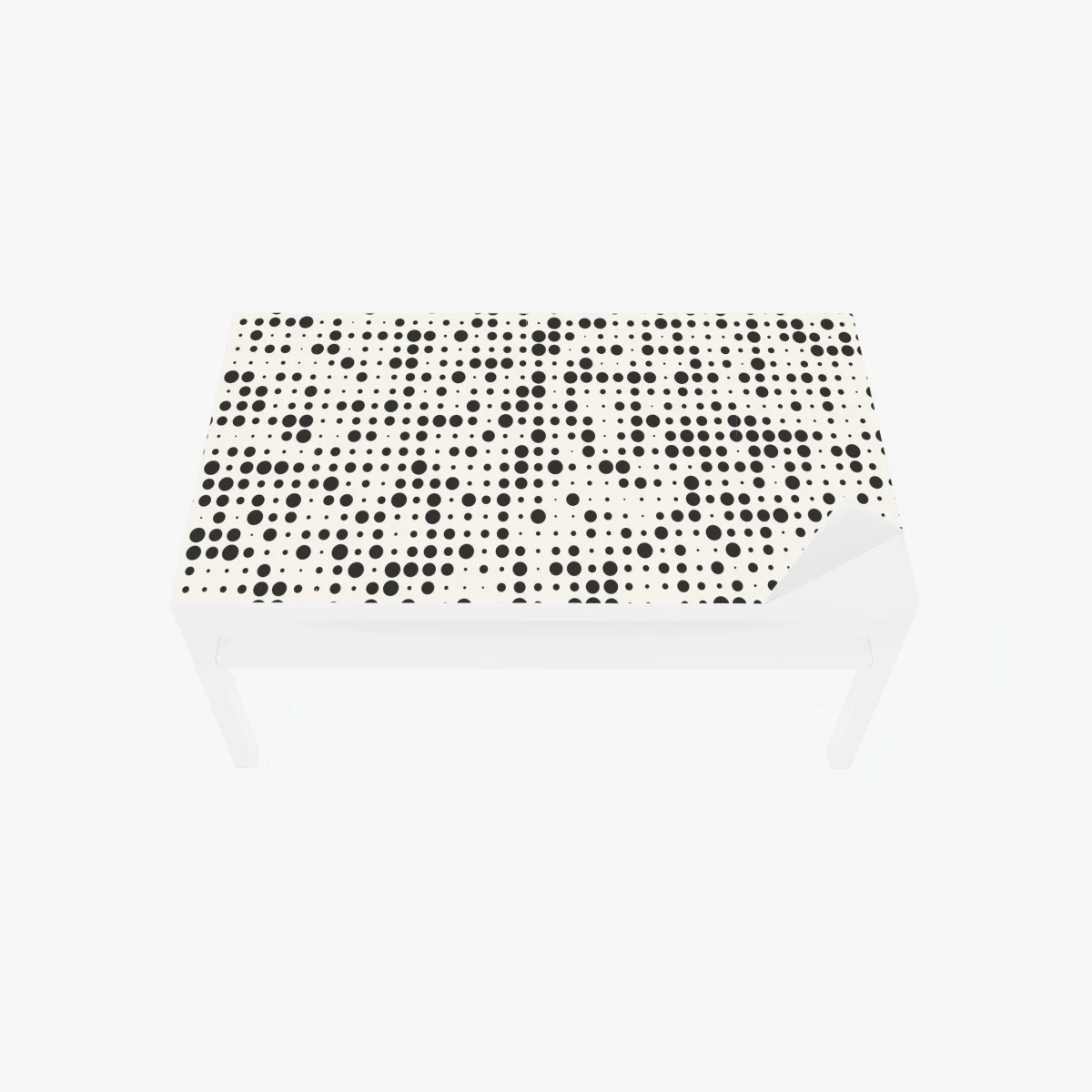 Chapa adhesiva para mesa y escritorio patrón de lunares minimalista en blanco y negro – Pixers® Chapa adhesiva para mesa y escritorio patrón de lunares minimalista en blanco y negro – Pixers®