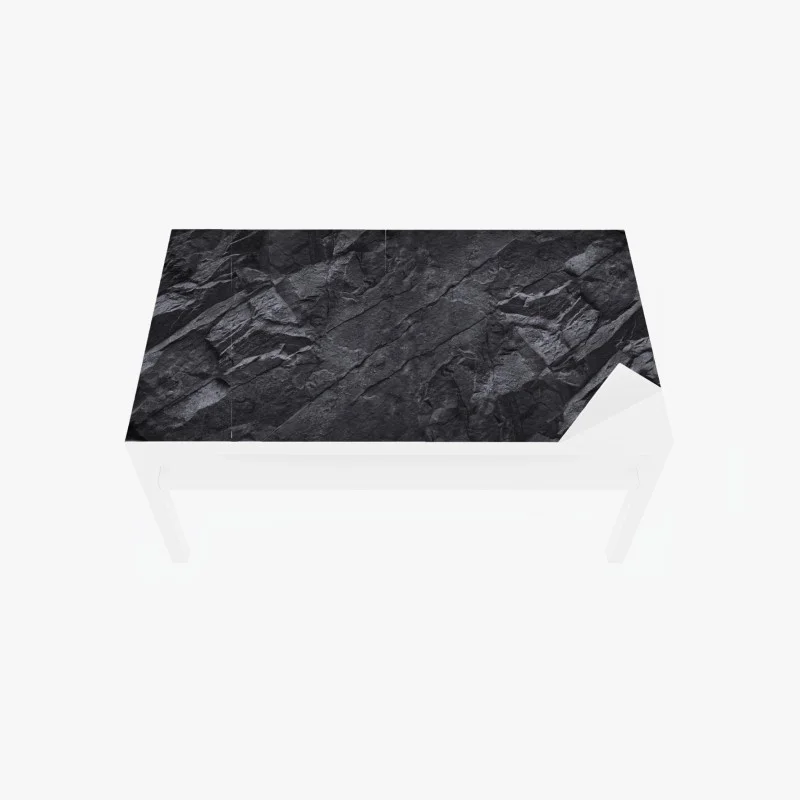 Chapa adhesiva para mesa y escritorio muro de pizarra negra texturizada