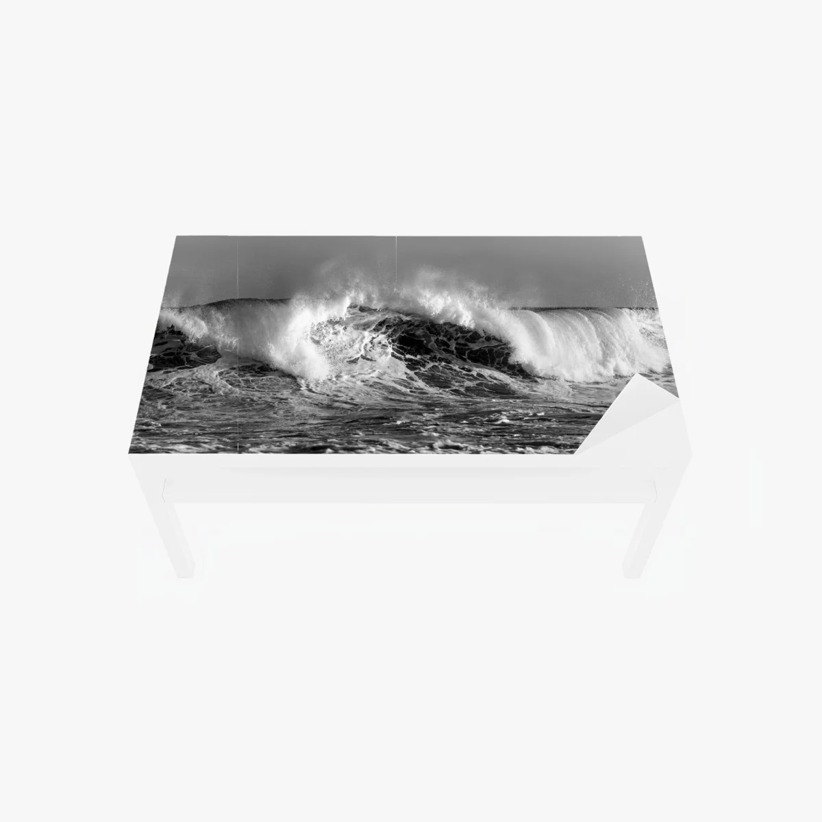 Chapa adhesiva para mesa y escritorio olas rompiendo en blanco y negro – Pixers® Chapa adhesiva para mesa y escritorio olas rompiendo en blanco y negro – Pixers®