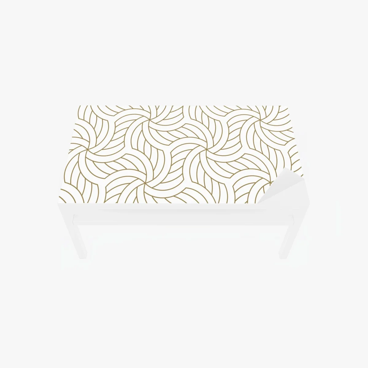Chapa adhesiva para mesa y escritorio patrón geométrico ondulado en dorado – Pixers® Chapa adhesiva para mesa y escritorio patrón geométrico ondulado en dorado – Pixers®