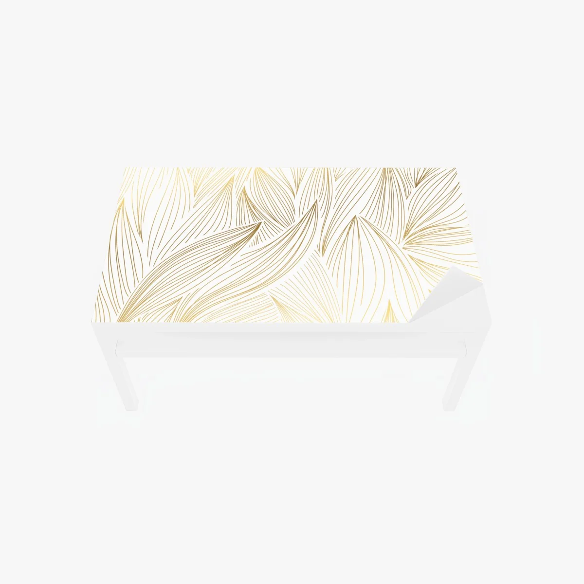 Chapa adhesiva para mesa y escritorio diseño botánico dorado y minimalista – Pixers® Chapa adhesiva para mesa y escritorio diseño botánico dorado y minimalista – Pixers®