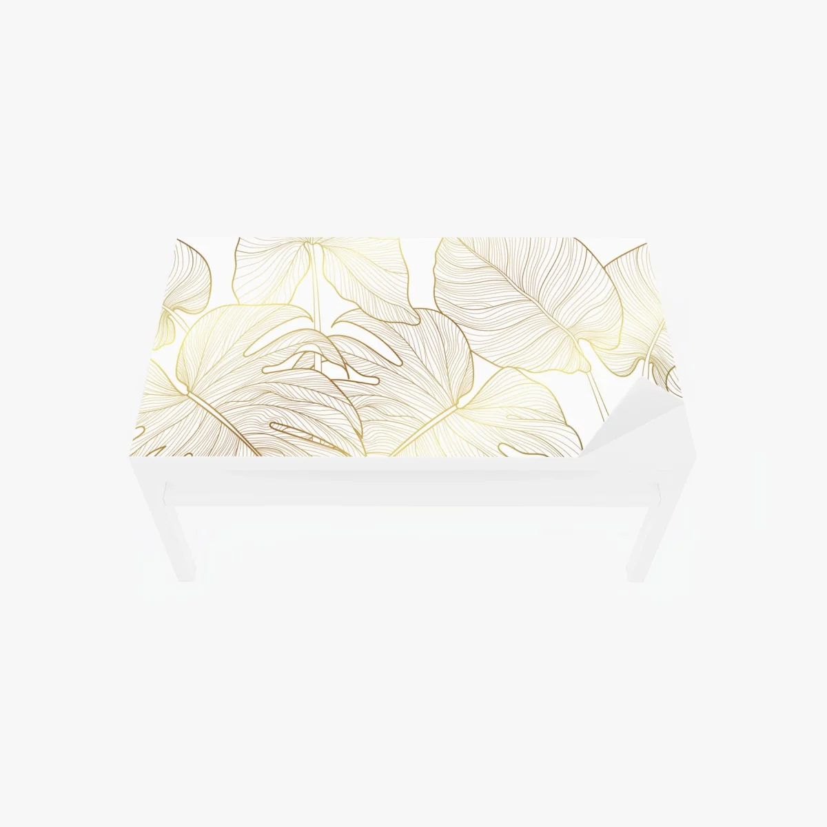 Chapa adhesiva para mesa y escritorio diseño botánico de hojas doradas – Pixers® Chapa adhesiva para mesa y escritorio diseño botánico de hojas doradas – Pixers®